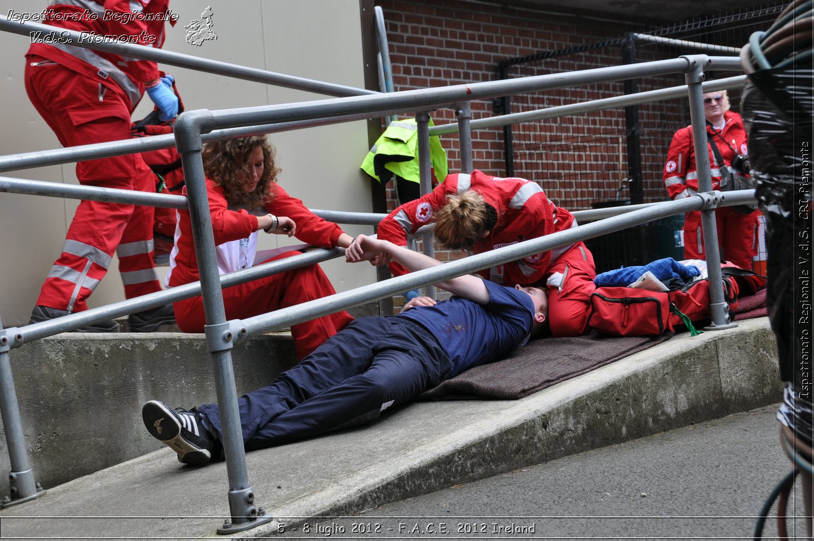 5 - 8 luglio - F.A.C.E. 2012 Ireland - Croce Rossa Italiana - Ispettorato Regionale Volontari del Soccorso del Piemonte