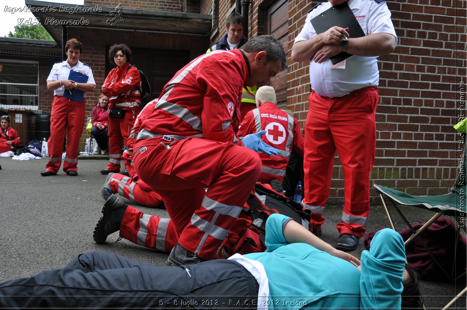 5 - 8 luglio - F.A.C.E. 2012 Ireland - Croce Rossa Italiana - Ispettorato Regionale Volontari del Soccorso del Piemonte