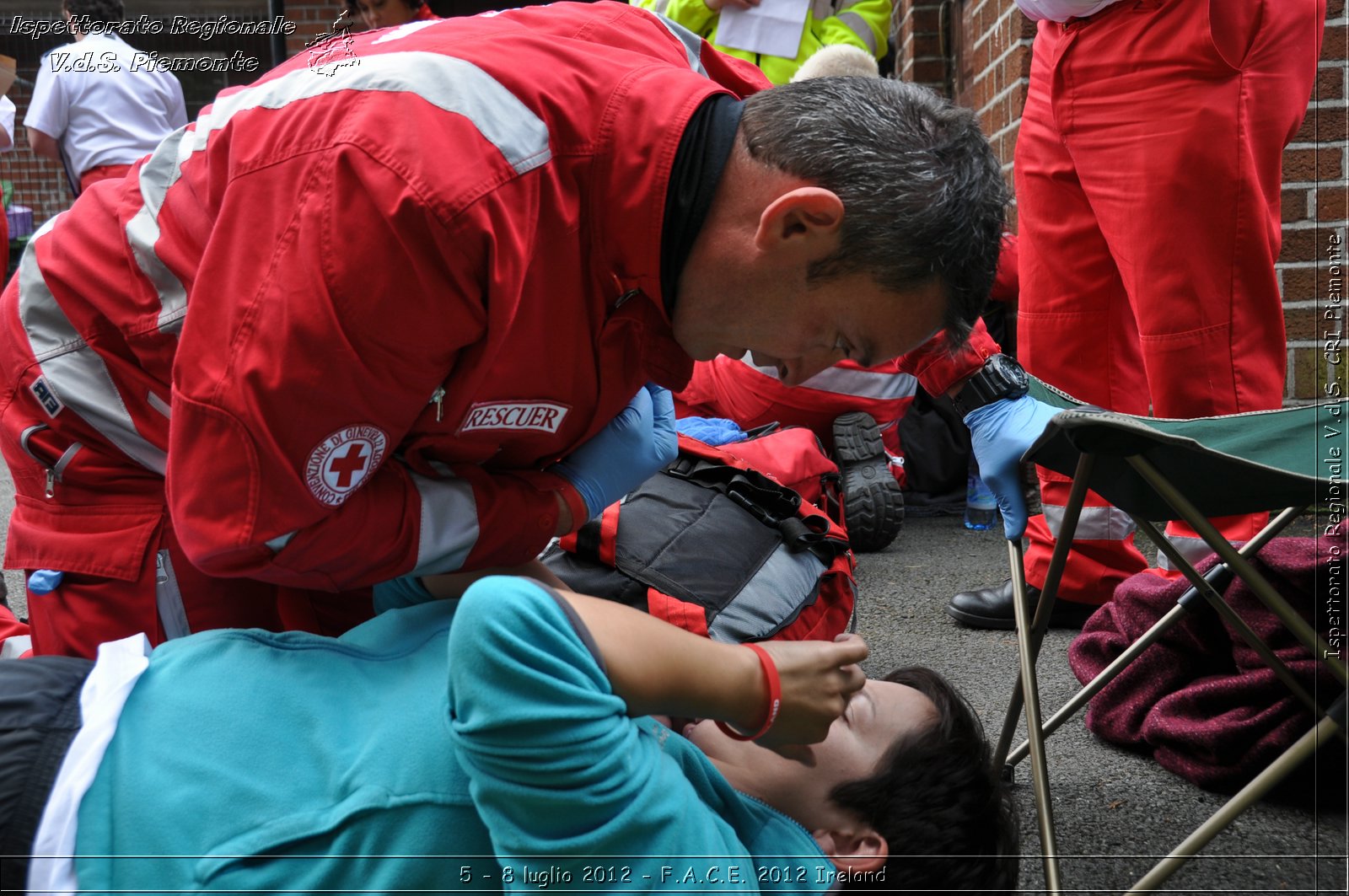 5 - 8 luglio - F.A.C.E. 2012 Ireland - Croce Rossa Italiana - Ispettorato Regionale Volontari del Soccorso del Piemonte