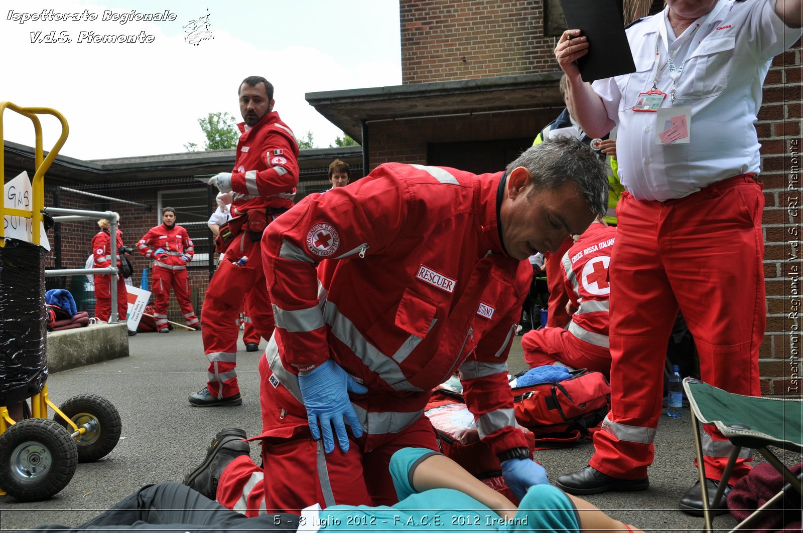 5 - 8 luglio - F.A.C.E. 2012 Ireland - Croce Rossa Italiana - Ispettorato Regionale Volontari del Soccorso del Piemonte