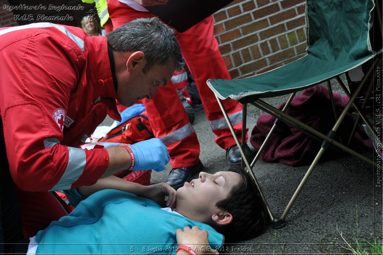 5 - 8 luglio - F.A.C.E. 2012 Ireland - Croce Rossa Italiana - Ispettorato Regionale Volontari del Soccorso del Piemonte