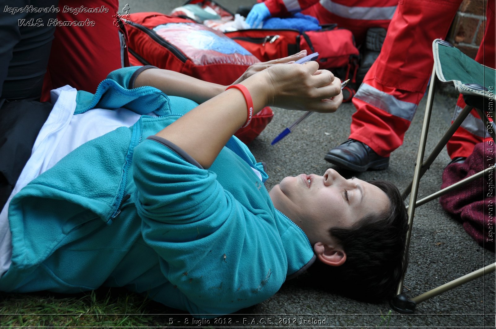 5 - 8 luglio - F.A.C.E. 2012 Ireland - Croce Rossa Italiana - Ispettorato Regionale Volontari del Soccorso del Piemonte