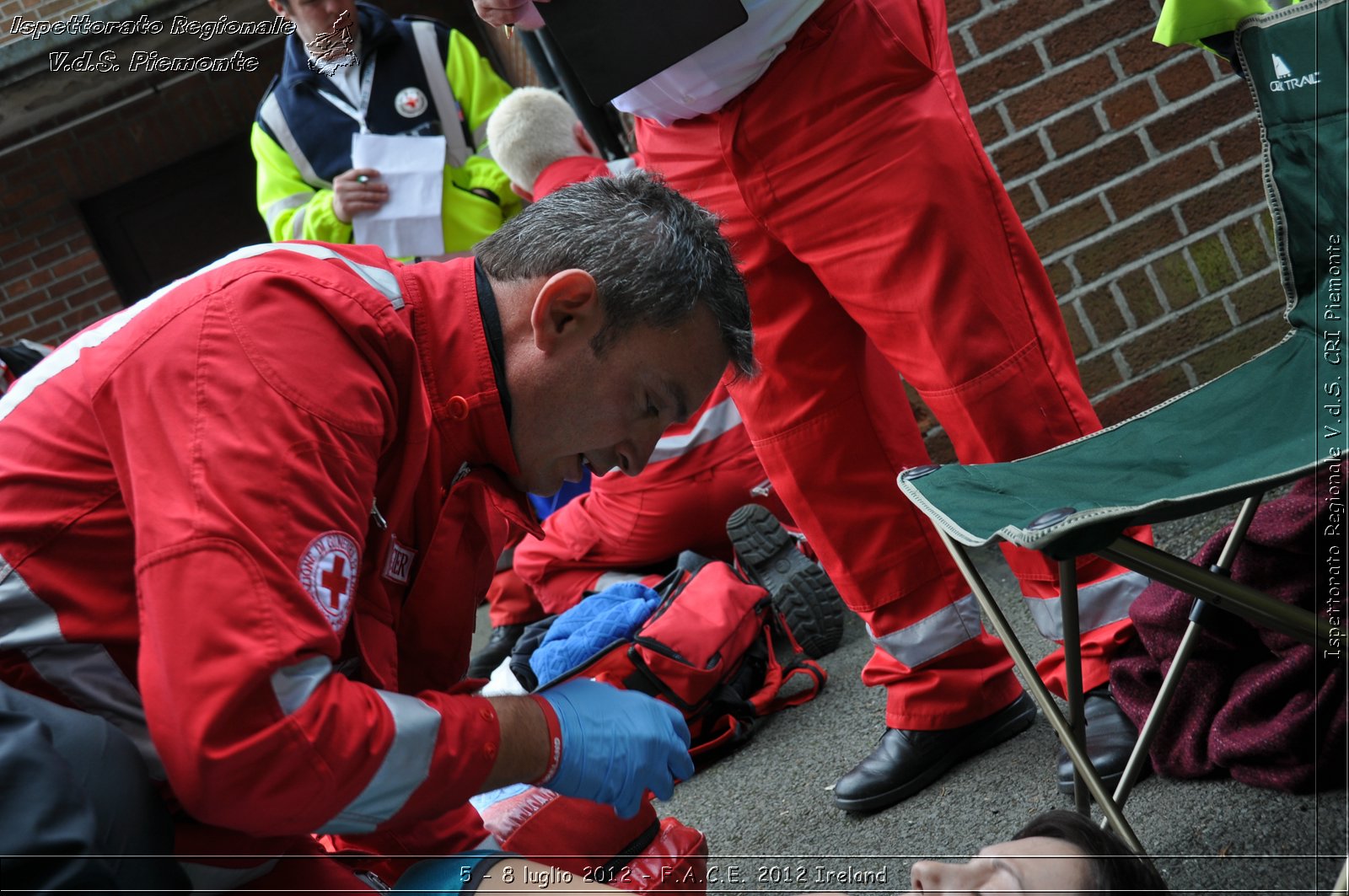 5 - 8 luglio - F.A.C.E. 2012 Ireland - Croce Rossa Italiana - Ispettorato Regionale Volontari del Soccorso del Piemonte