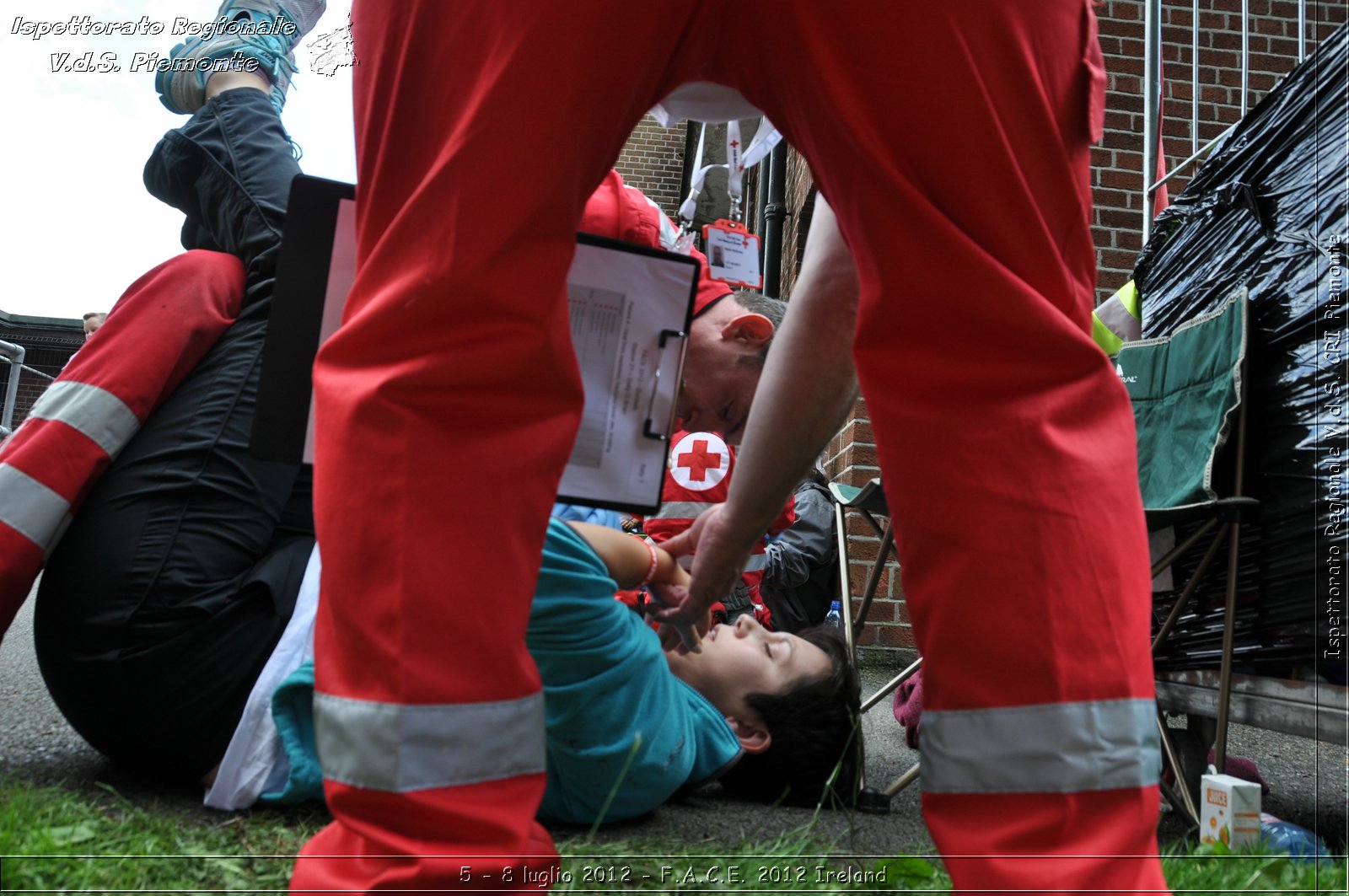 5 - 8 luglio - F.A.C.E. 2012 Ireland - Croce Rossa Italiana - Ispettorato Regionale Volontari del Soccorso del Piemonte