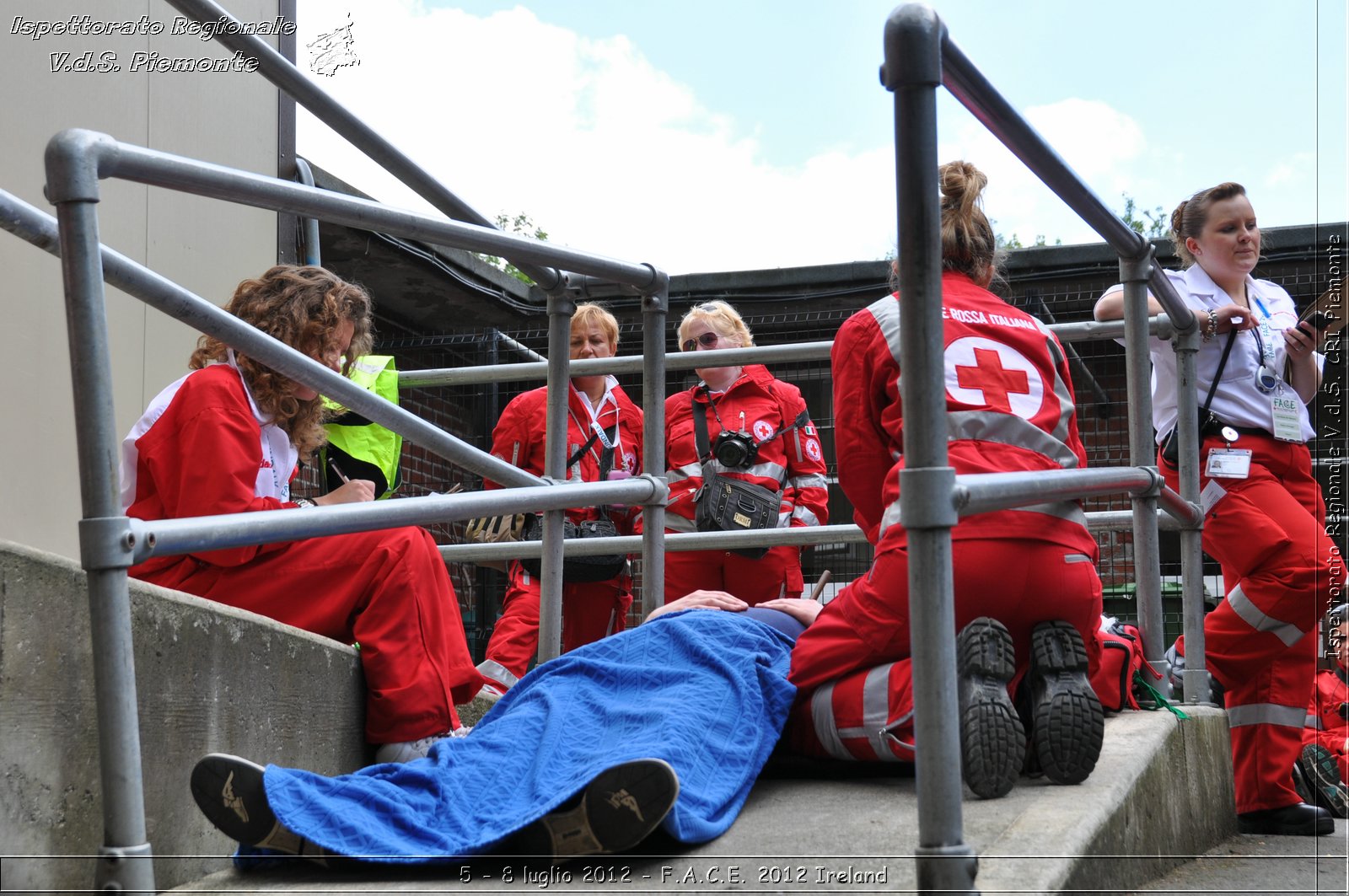 5 - 8 luglio - F.A.C.E. 2012 Ireland - Croce Rossa Italiana - Ispettorato Regionale Volontari del Soccorso del Piemonte