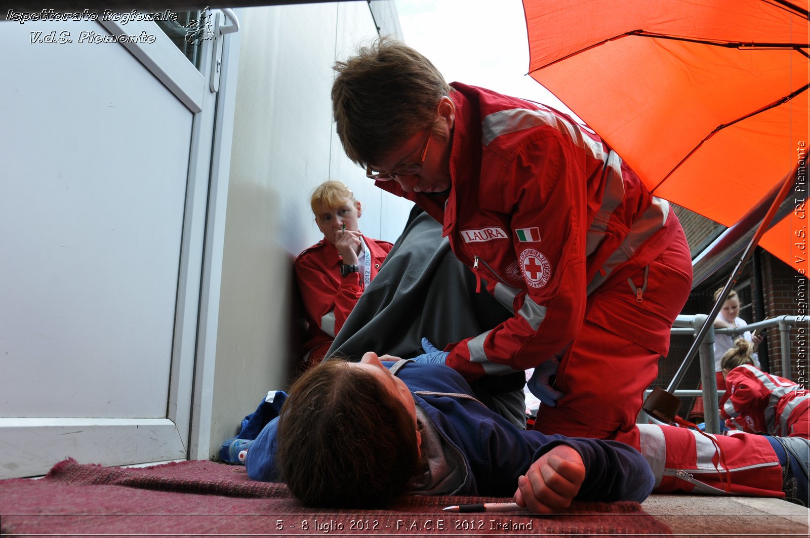 5 - 8 luglio - F.A.C.E. 2012 Ireland - Croce Rossa Italiana - Ispettorato Regionale Volontari del Soccorso del Piemonte