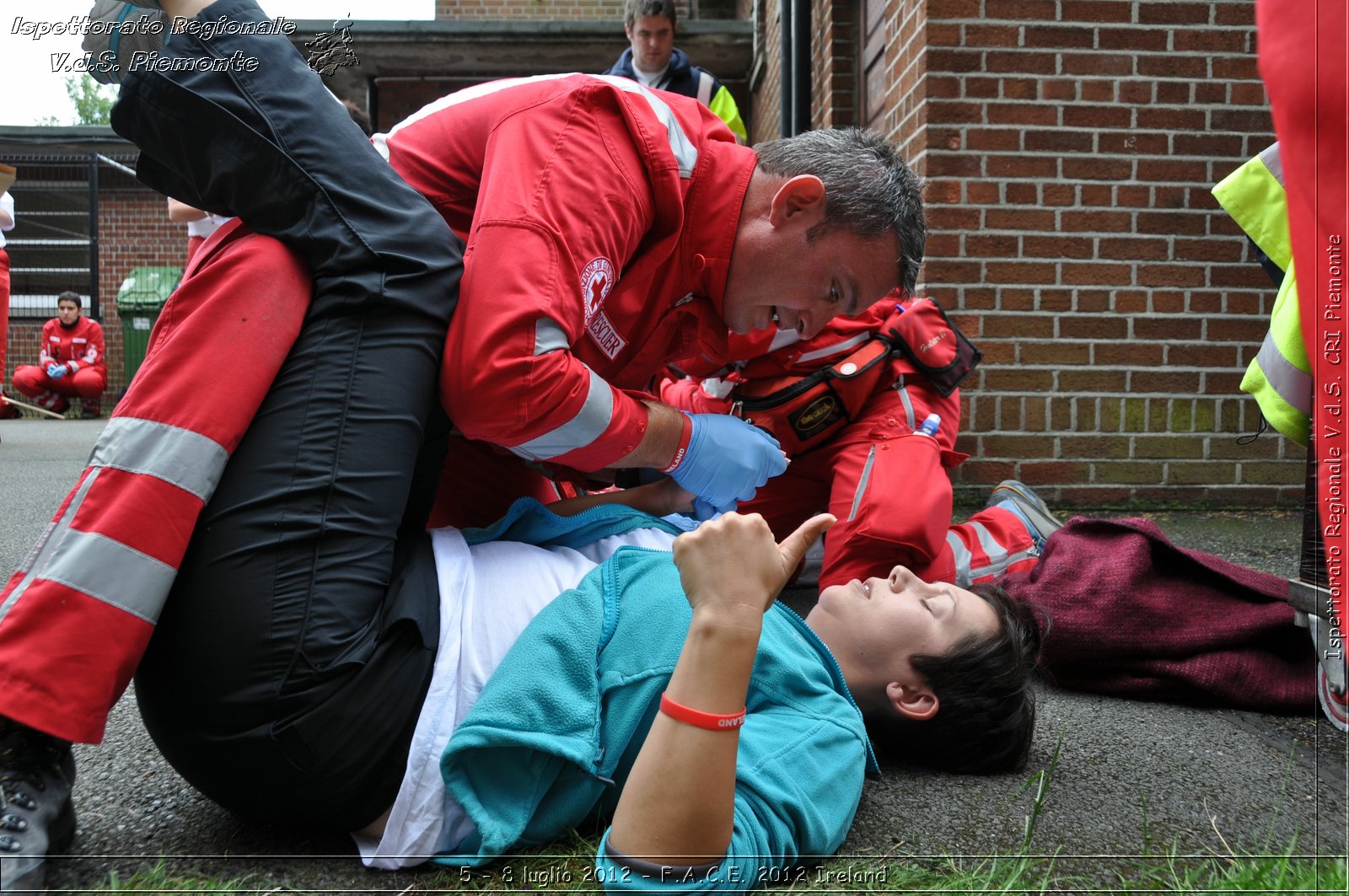 5 - 8 luglio - F.A.C.E. 2012 Ireland - Croce Rossa Italiana - Ispettorato Regionale Volontari del Soccorso del Piemonte