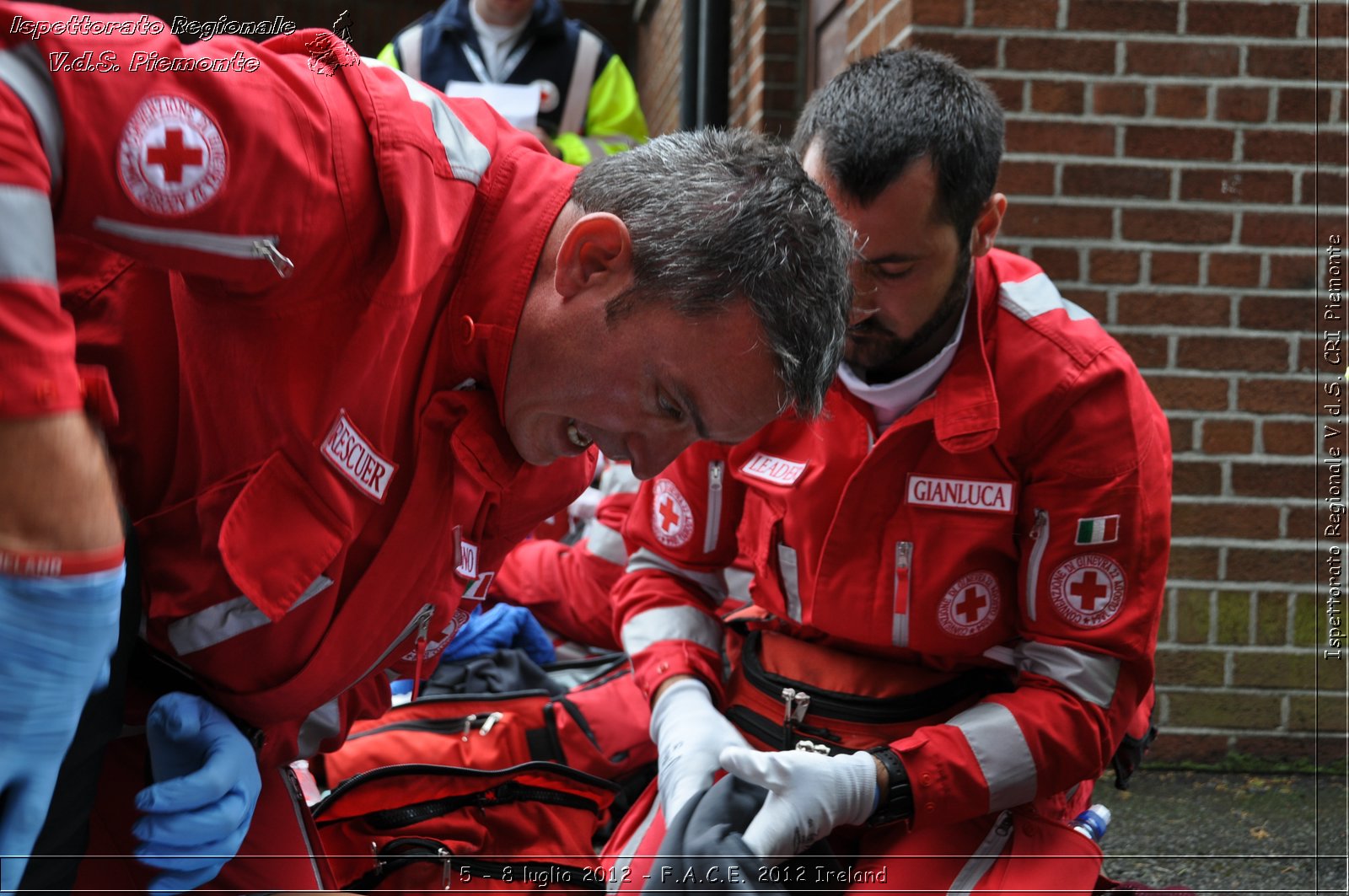 5 - 8 luglio - F.A.C.E. 2012 Ireland - Croce Rossa Italiana - Ispettorato Regionale Volontari del Soccorso del Piemonte