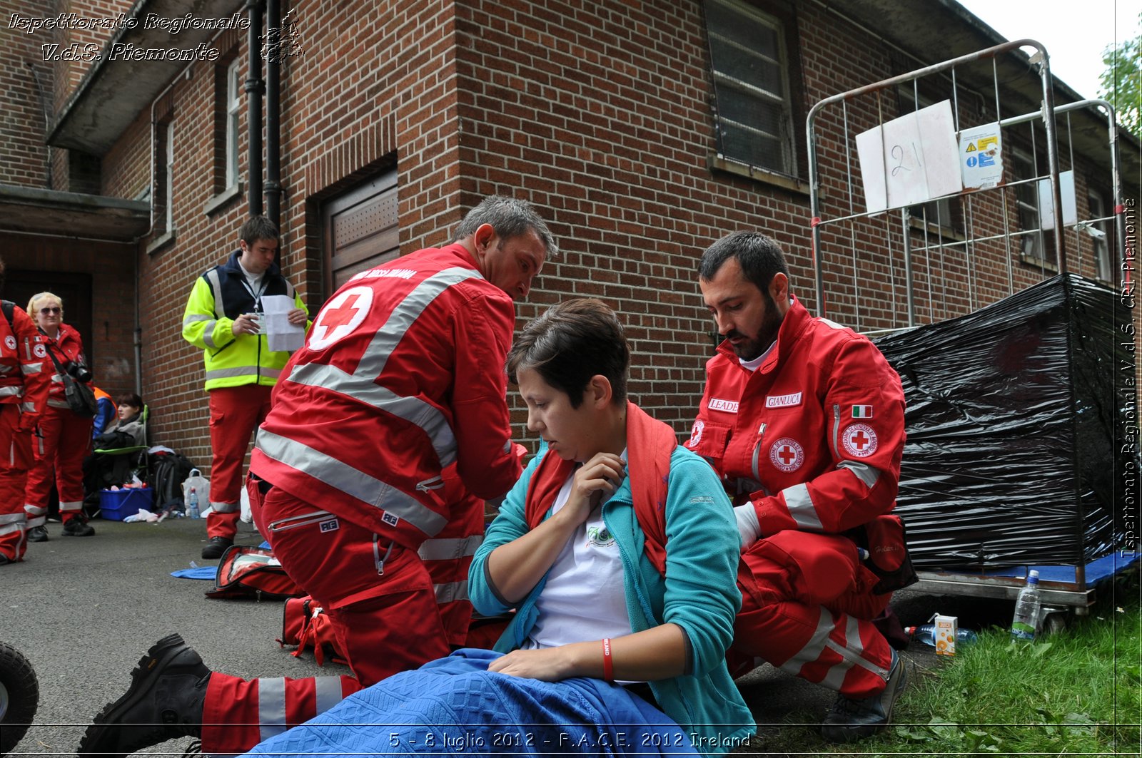 5 - 8 luglio - F.A.C.E. 2012 Ireland - Croce Rossa Italiana - Ispettorato Regionale Volontari del Soccorso del Piemonte