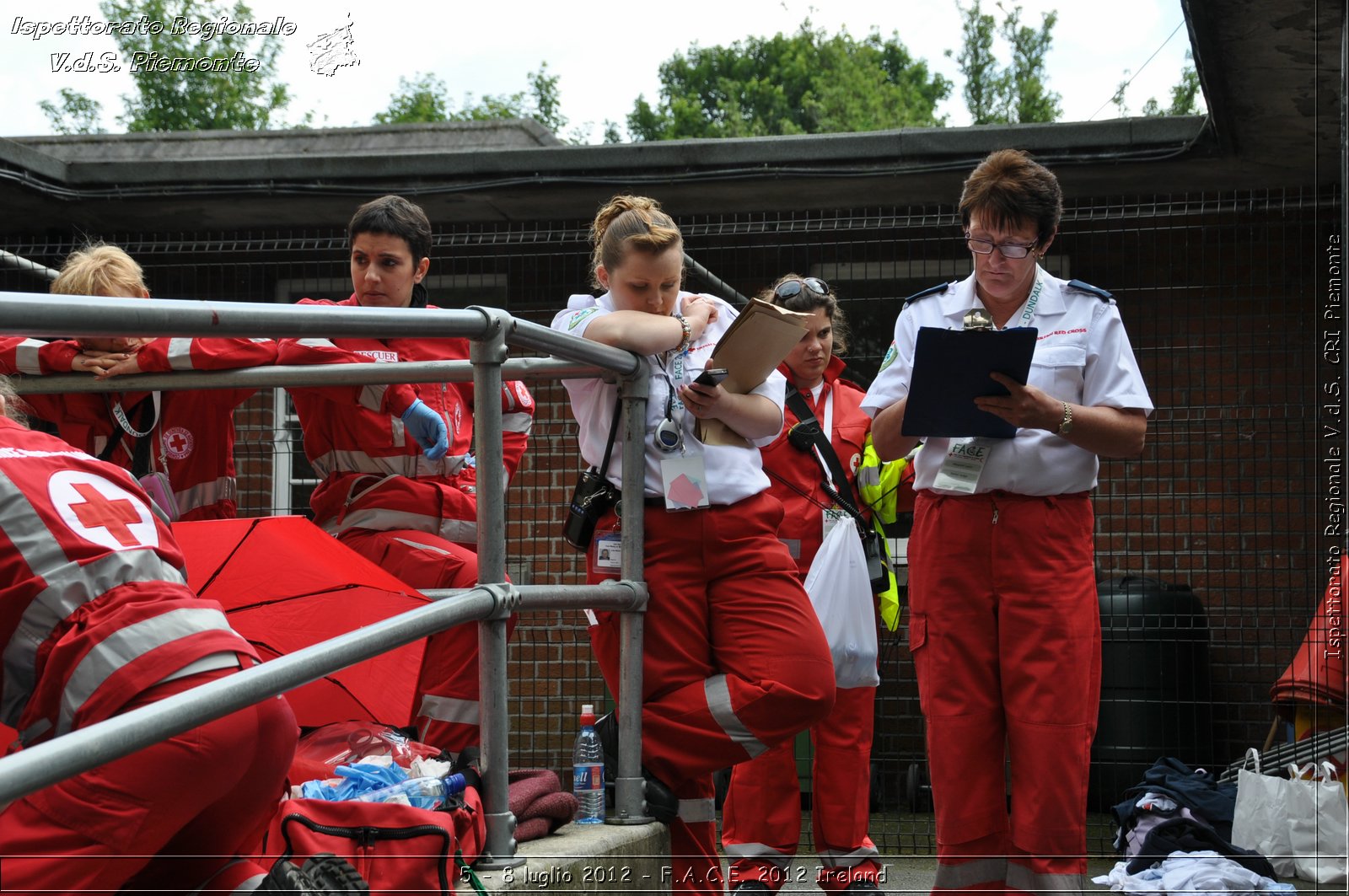 5 - 8 luglio - F.A.C.E. 2012 Ireland - Croce Rossa Italiana - Ispettorato Regionale Volontari del Soccorso del Piemonte