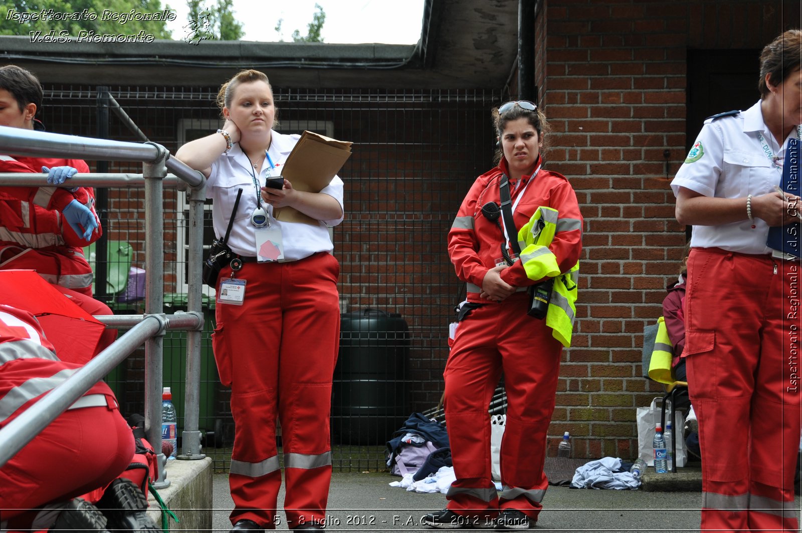 5 - 8 luglio - F.A.C.E. 2012 Ireland - Croce Rossa Italiana - Ispettorato Regionale Volontari del Soccorso del Piemonte