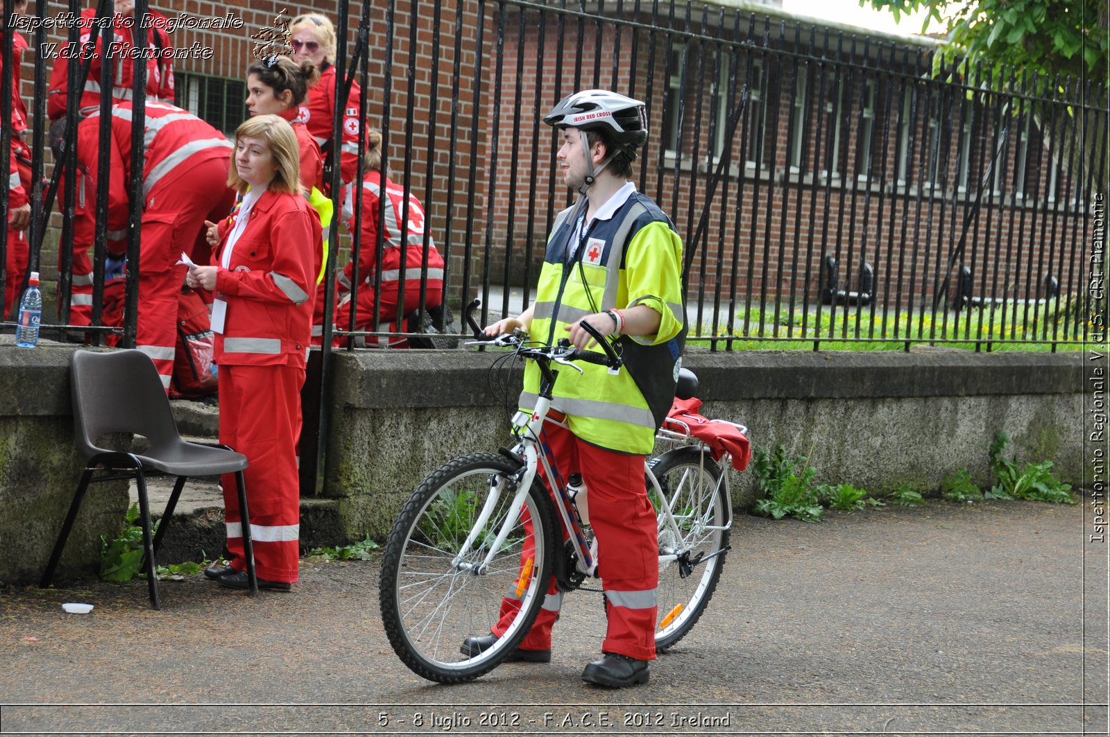 5 - 8 luglio - F.A.C.E. 2012 Ireland - Croce Rossa Italiana - Ispettorato Regionale Volontari del Soccorso del Piemonte