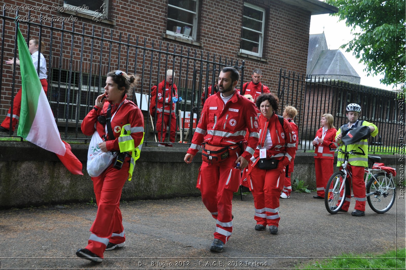 5 - 8 luglio - F.A.C.E. 2012 Ireland - Croce Rossa Italiana - Ispettorato Regionale Volontari del Soccorso del Piemonte