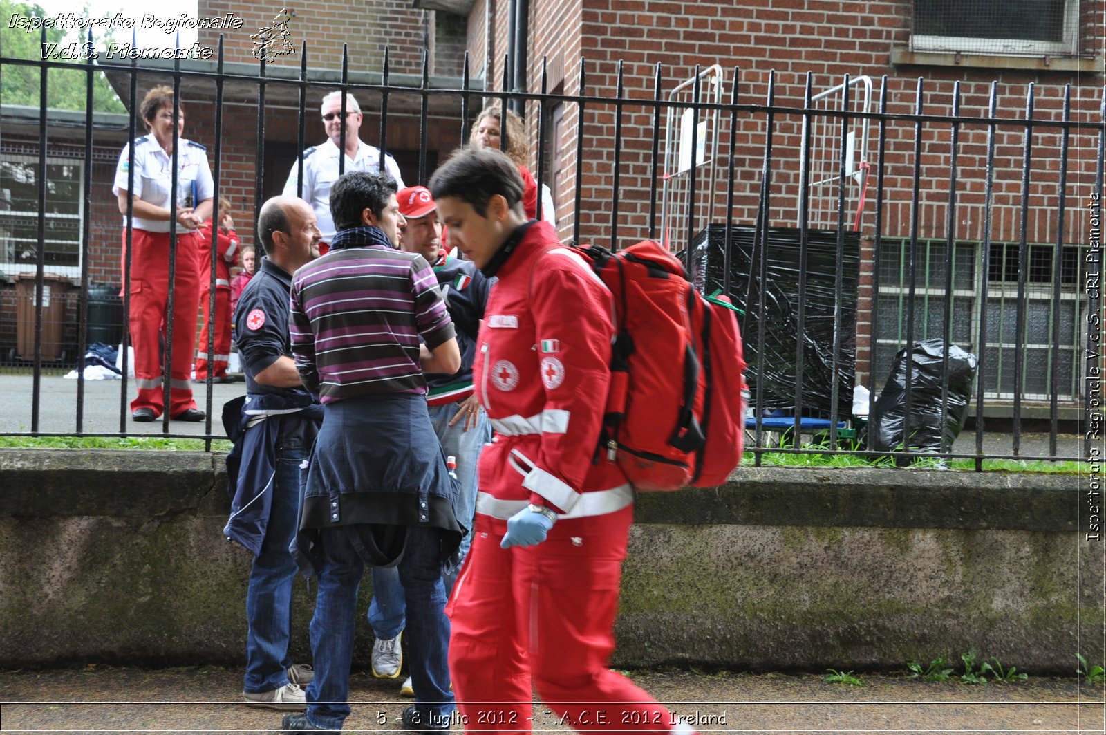 5 - 8 luglio - F.A.C.E. 2012 Ireland - Croce Rossa Italiana - Ispettorato Regionale Volontari del Soccorso del Piemonte