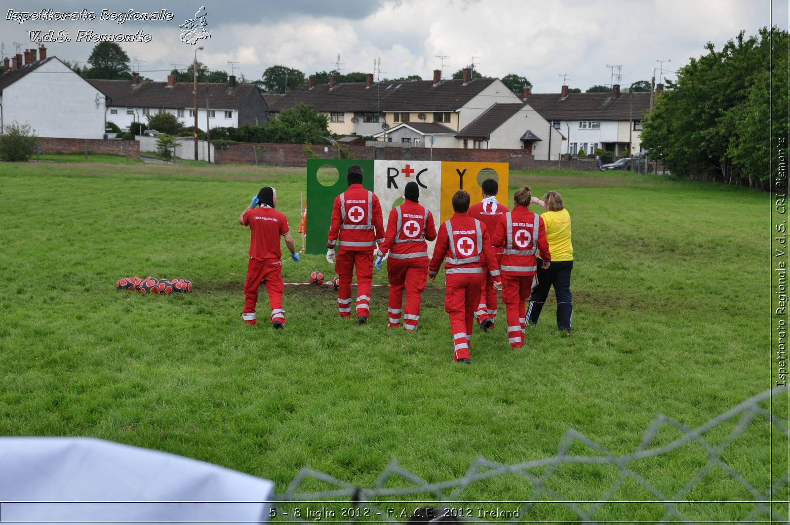 5 - 8 luglio - F.A.C.E. 2012 Ireland - Croce Rossa Italiana - Ispettorato Regionale Volontari del Soccorso del Piemonte