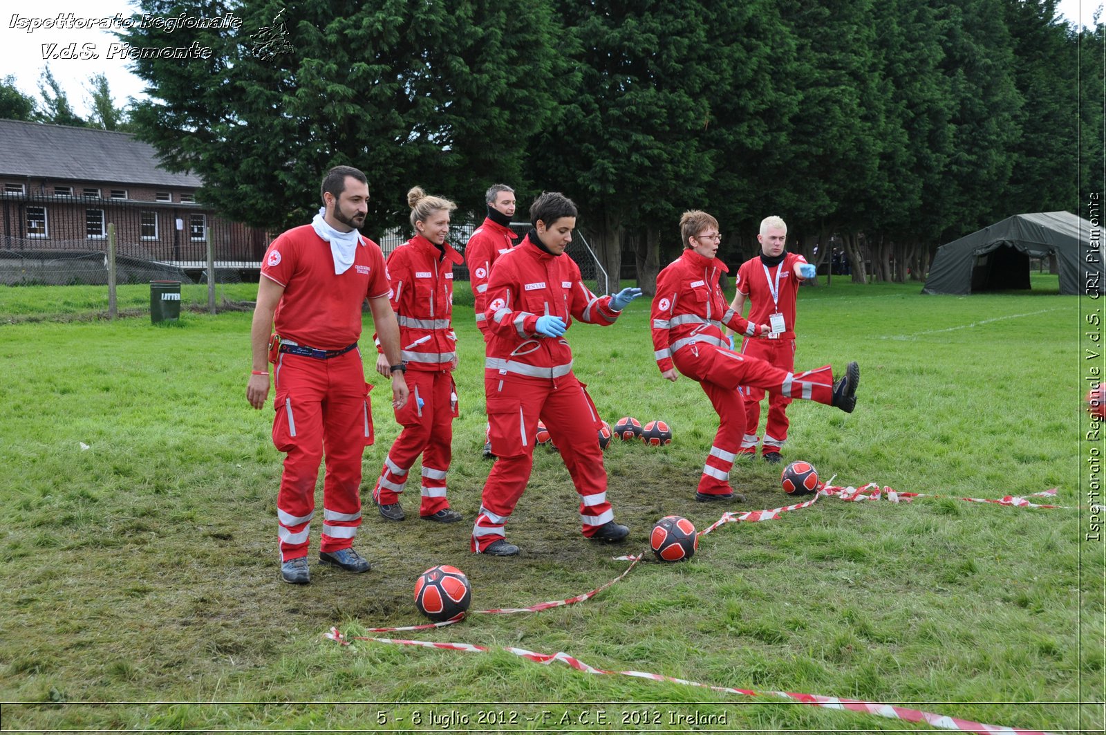 5 - 8 luglio - F.A.C.E. 2012 Ireland - Croce Rossa Italiana - Ispettorato Regionale Volontari del Soccorso del Piemonte