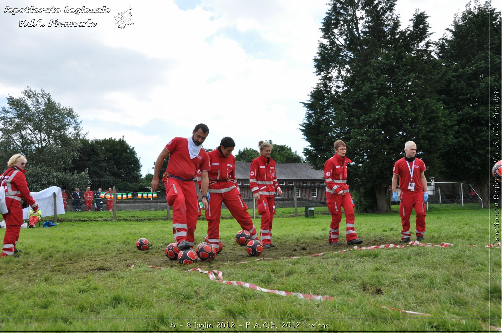 5 - 8 luglio - F.A.C.E. 2012 Ireland - Croce Rossa Italiana - Ispettorato Regionale Volontari del Soccorso del Piemonte