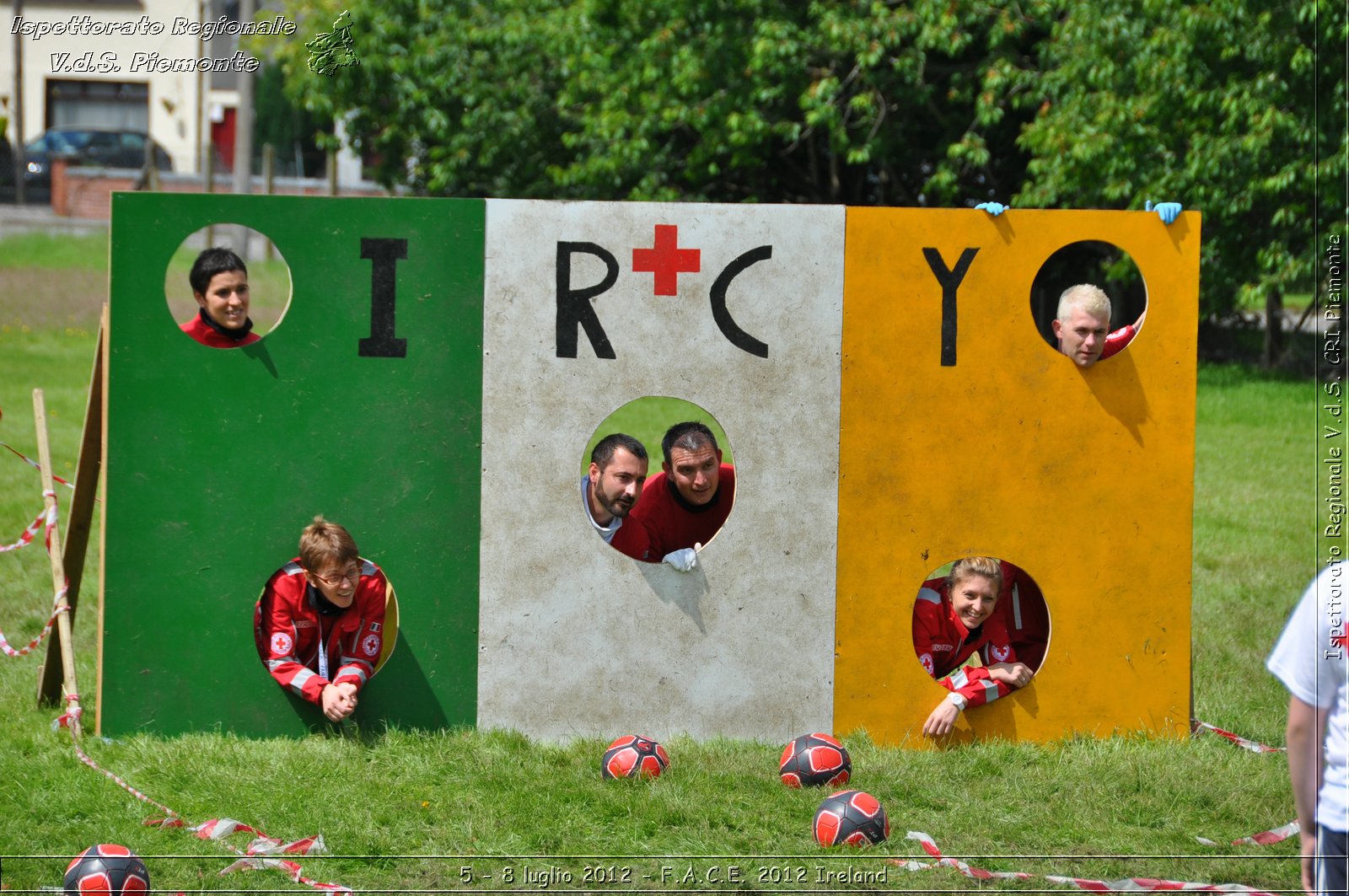 5 - 8 luglio - F.A.C.E. 2012 Ireland - Croce Rossa Italiana - Ispettorato Regionale Volontari del Soccorso del Piemonte