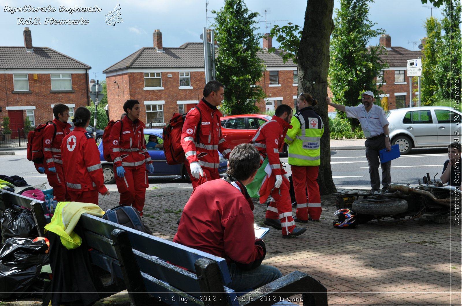 5 - 8 luglio - F.A.C.E. 2012 Ireland - Croce Rossa Italiana - Ispettorato Regionale Volontari del Soccorso del Piemonte