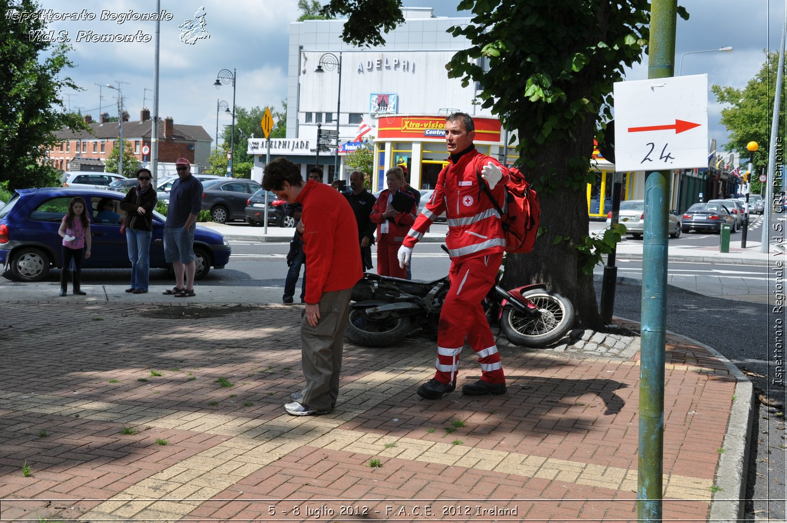 5 - 8 luglio - F.A.C.E. 2012 Ireland - Croce Rossa Italiana - Ispettorato Regionale Volontari del Soccorso del Piemonte