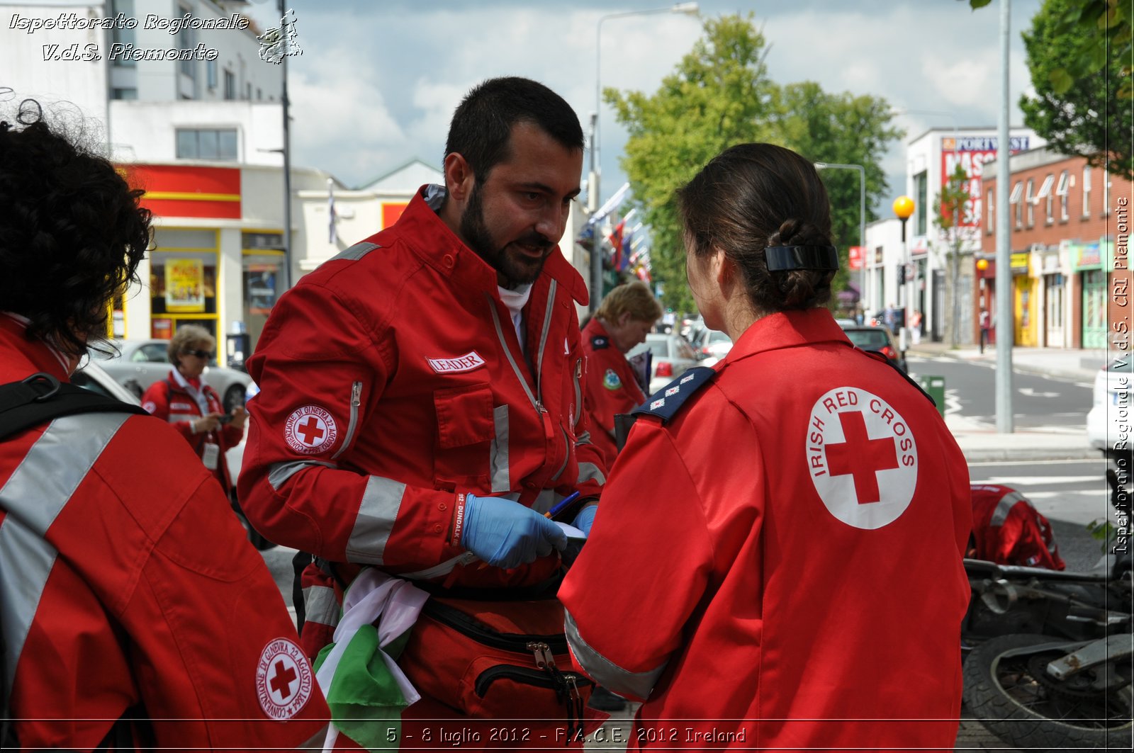 5 - 8 luglio - F.A.C.E. 2012 Ireland - Croce Rossa Italiana - Ispettorato Regionale Volontari del Soccorso del Piemonte