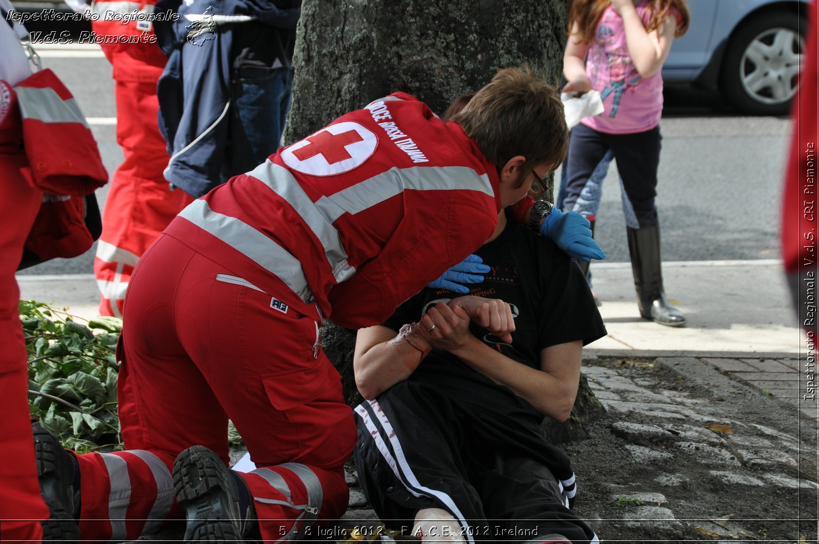 5 - 8 luglio - F.A.C.E. 2012 Ireland - Croce Rossa Italiana - Ispettorato Regionale Volontari del Soccorso del Piemonte