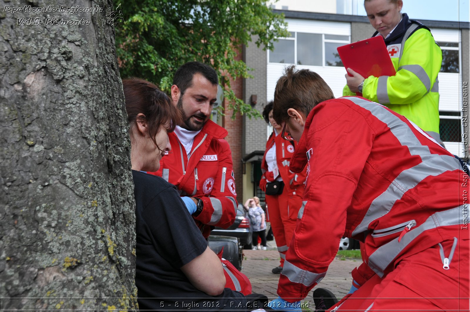 5 - 8 luglio - F.A.C.E. 2012 Ireland - Croce Rossa Italiana - Ispettorato Regionale Volontari del Soccorso del Piemonte