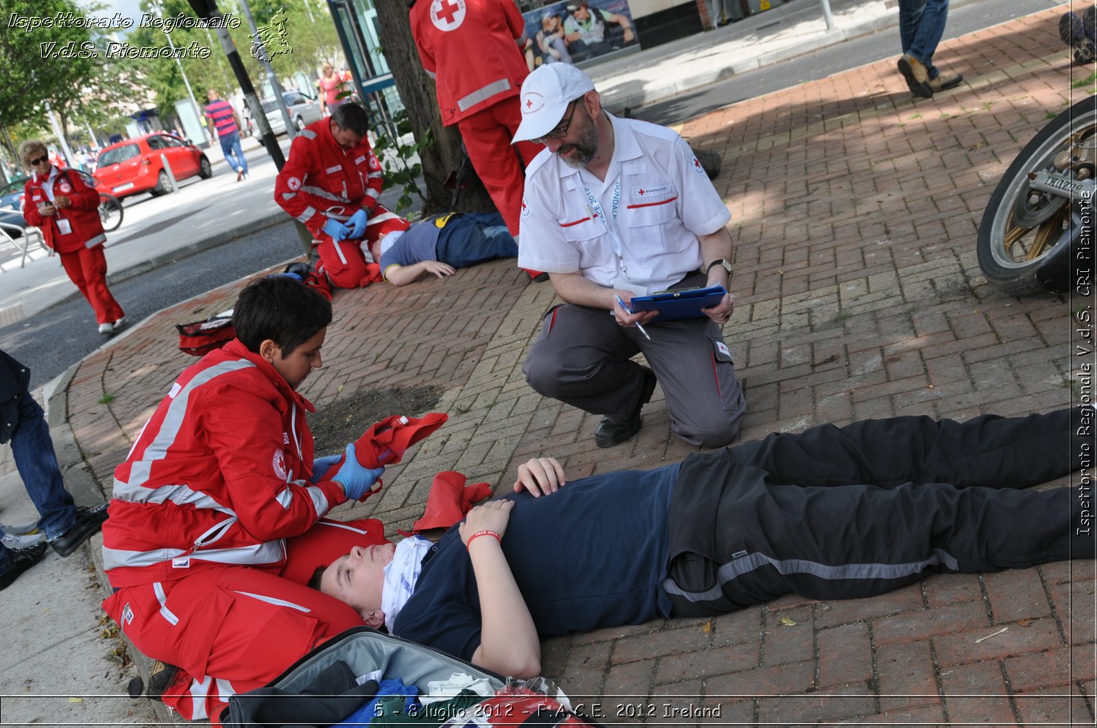 5 - 8 luglio - F.A.C.E. 2012 Ireland - Croce Rossa Italiana - Ispettorato Regionale Volontari del Soccorso del Piemonte