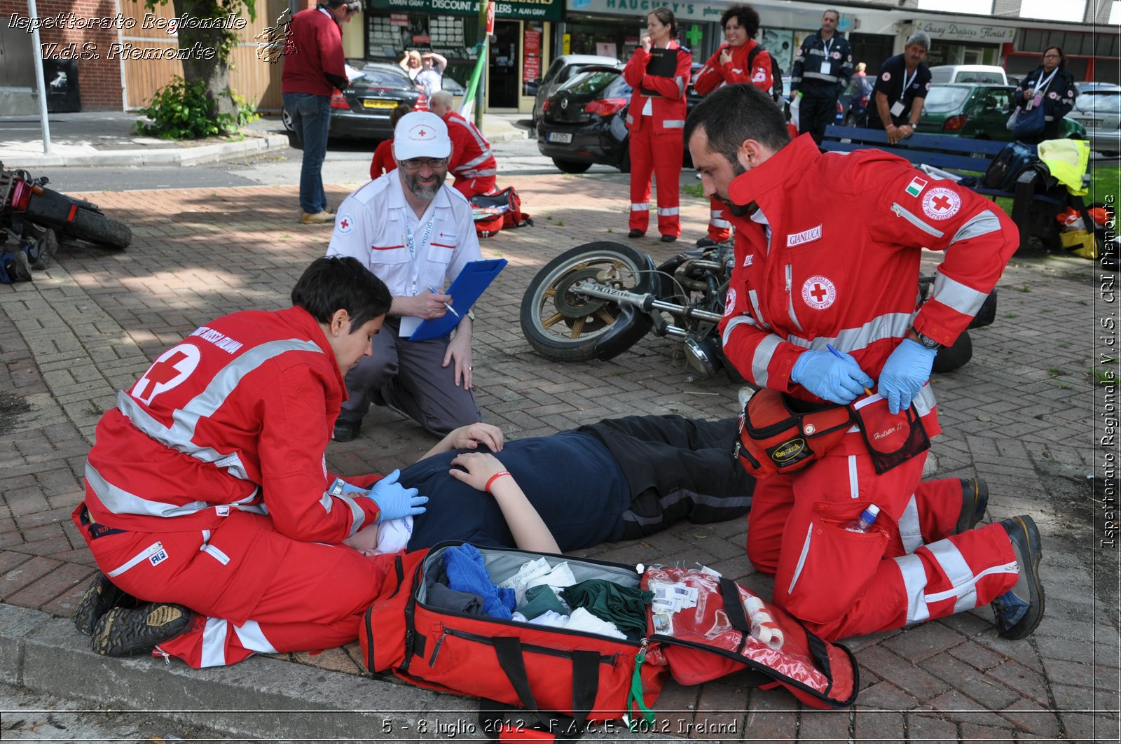 5 - 8 luglio - F.A.C.E. 2012 Ireland - Croce Rossa Italiana - Ispettorato Regionale Volontari del Soccorso del Piemonte