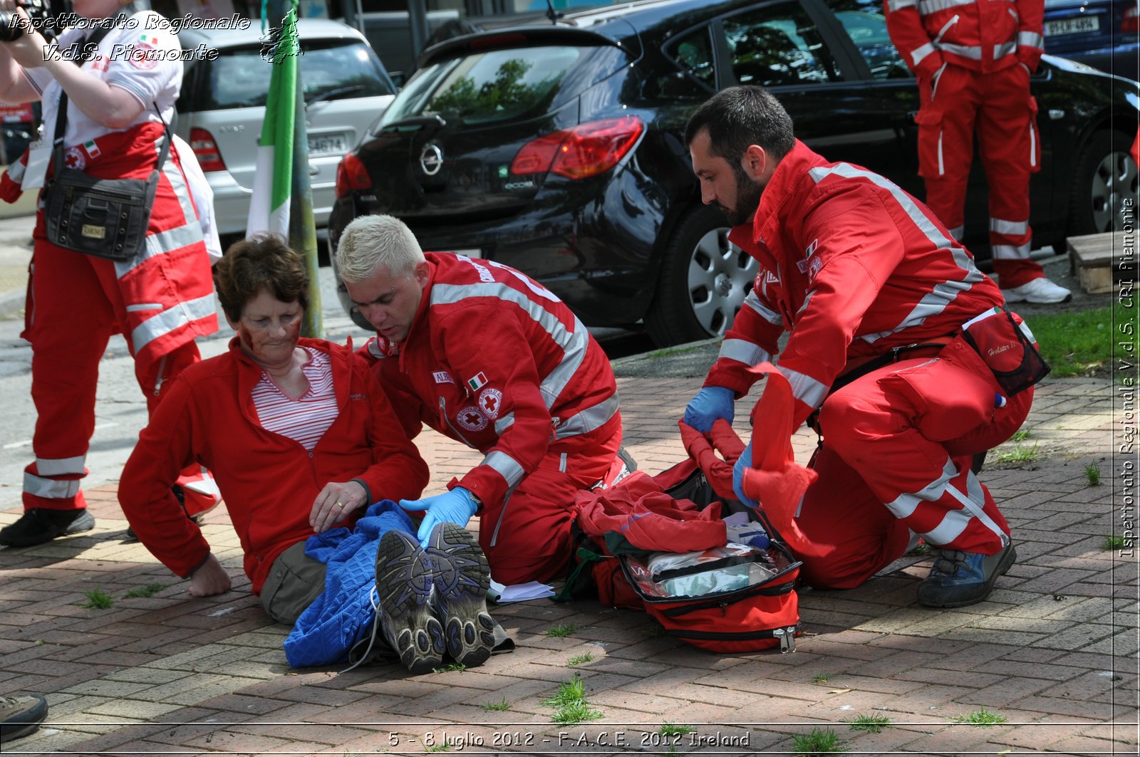 5 - 8 luglio - F.A.C.E. 2012 Ireland - Croce Rossa Italiana - Ispettorato Regionale Volontari del Soccorso del Piemonte