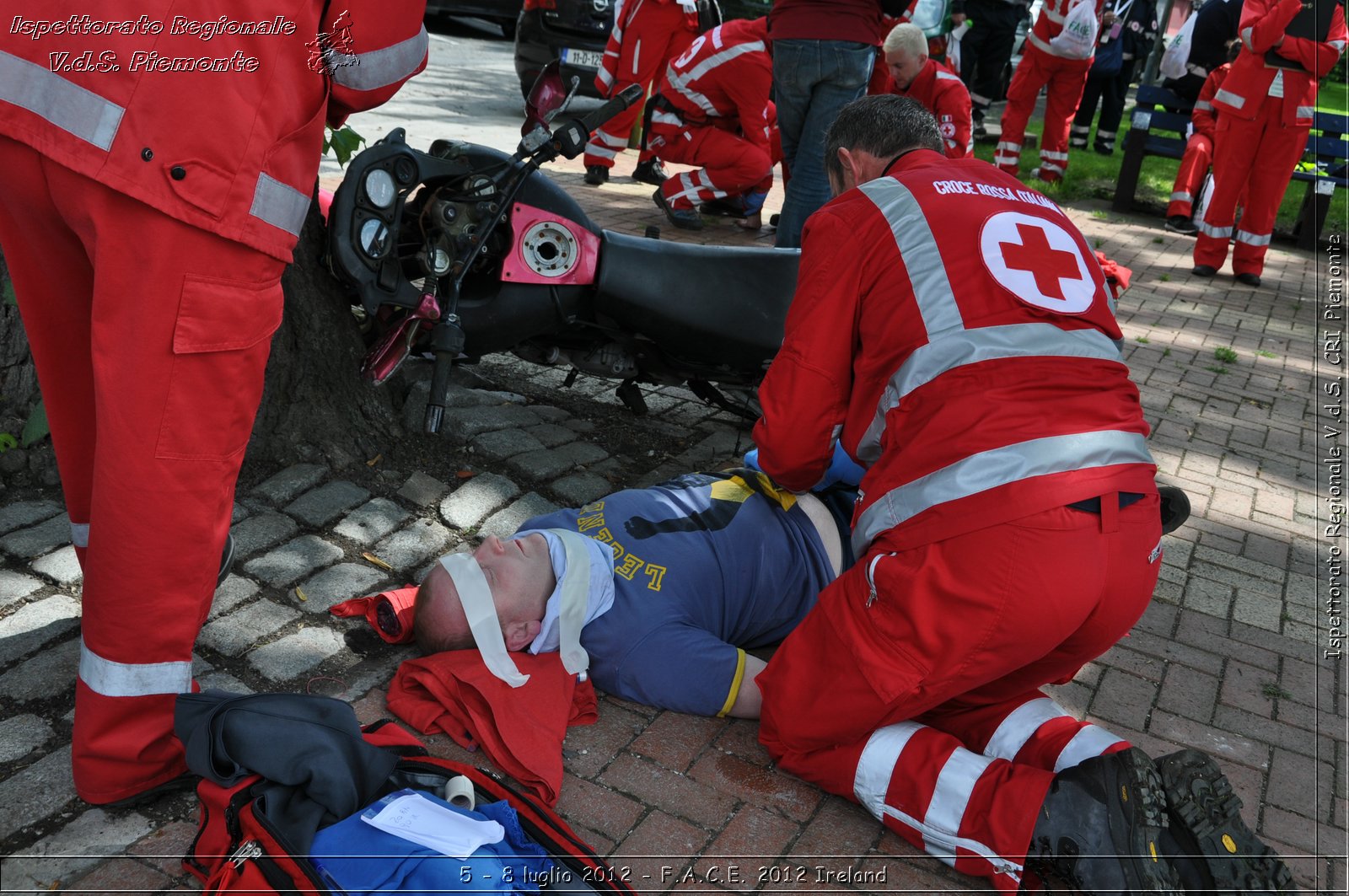 5 - 8 luglio - F.A.C.E. 2012 Ireland - Croce Rossa Italiana - Ispettorato Regionale Volontari del Soccorso del Piemonte