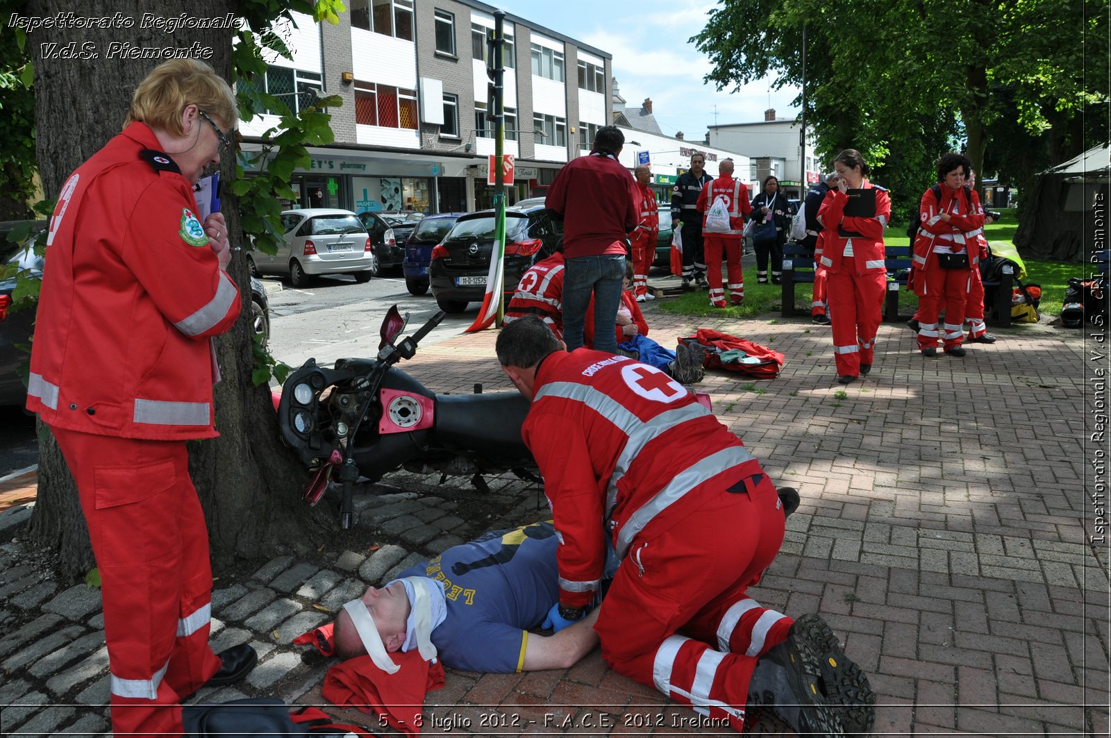 5 - 8 luglio - F.A.C.E. 2012 Ireland - Croce Rossa Italiana - Ispettorato Regionale Volontari del Soccorso del Piemonte