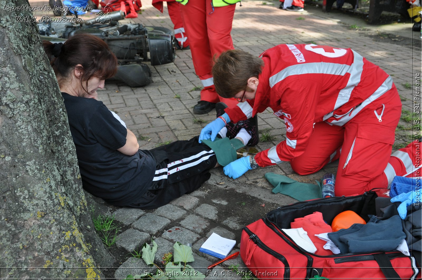 5 - 8 luglio - F.A.C.E. 2012 Ireland - Croce Rossa Italiana - Ispettorato Regionale Volontari del Soccorso del Piemonte