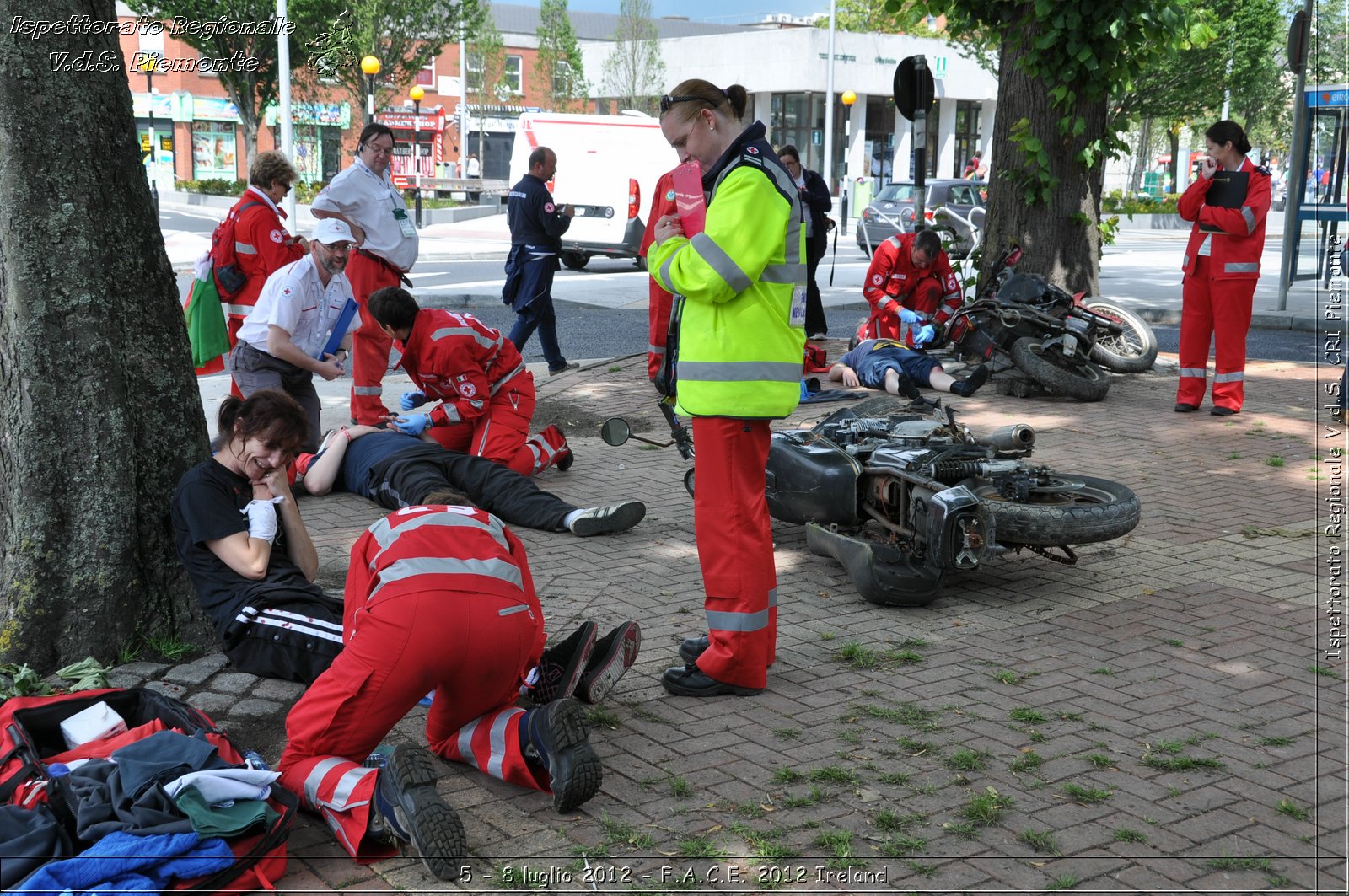 5 - 8 luglio - F.A.C.E. 2012 Ireland - Croce Rossa Italiana - Ispettorato Regionale Volontari del Soccorso del Piemonte