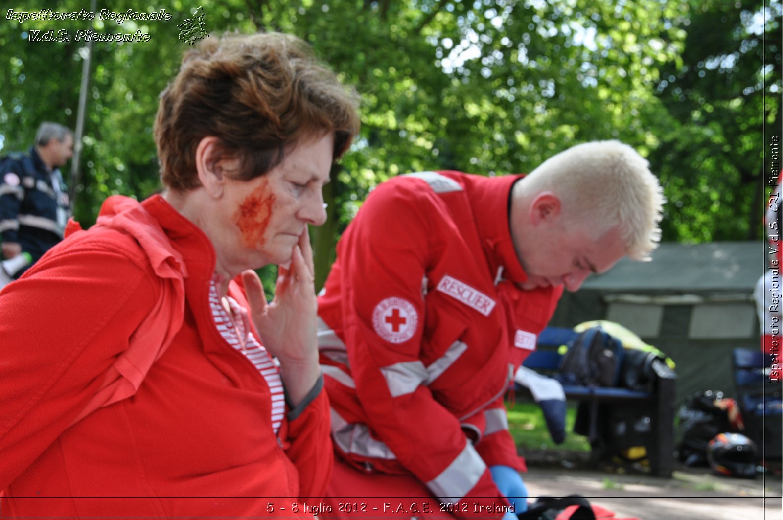 5 - 8 luglio - F.A.C.E. 2012 Ireland - Croce Rossa Italiana - Ispettorato Regionale Volontari del Soccorso del Piemonte