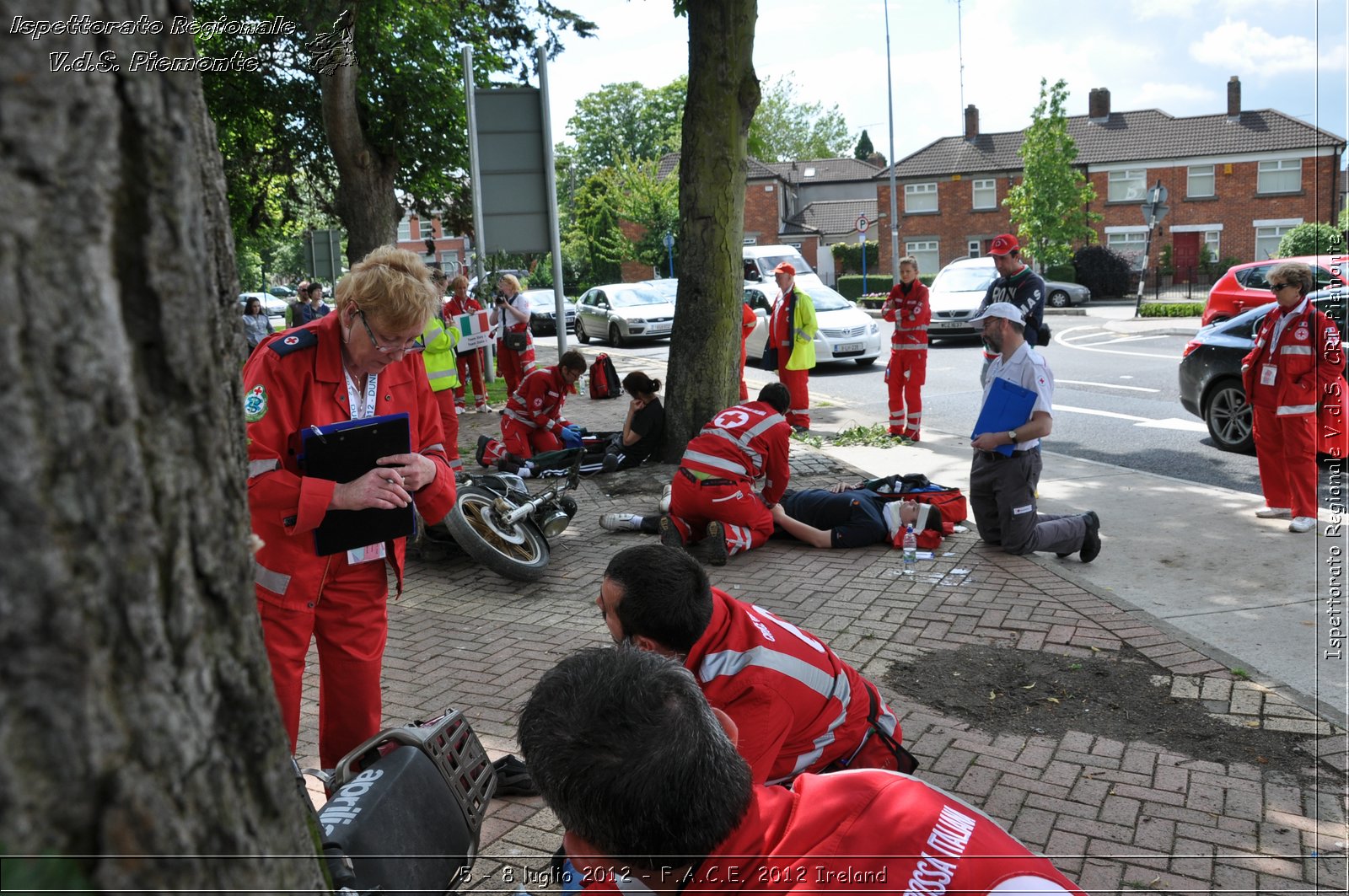 5 - 8 luglio - F.A.C.E. 2012 Ireland - Croce Rossa Italiana - Ispettorato Regionale Volontari del Soccorso del Piemonte