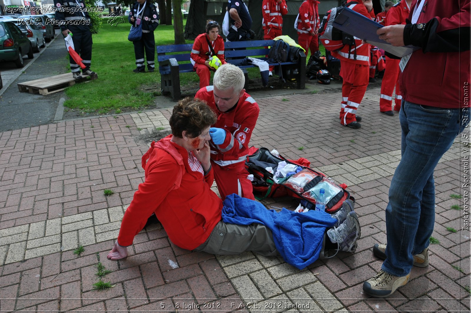 5 - 8 luglio - F.A.C.E. 2012 Ireland - Croce Rossa Italiana - Ispettorato Regionale Volontari del Soccorso del Piemonte