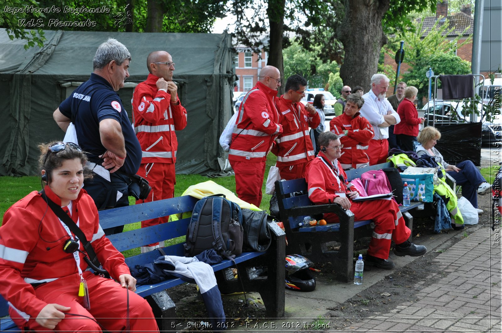 5 - 8 luglio - F.A.C.E. 2012 Ireland - Croce Rossa Italiana - Ispettorato Regionale Volontari del Soccorso del Piemonte