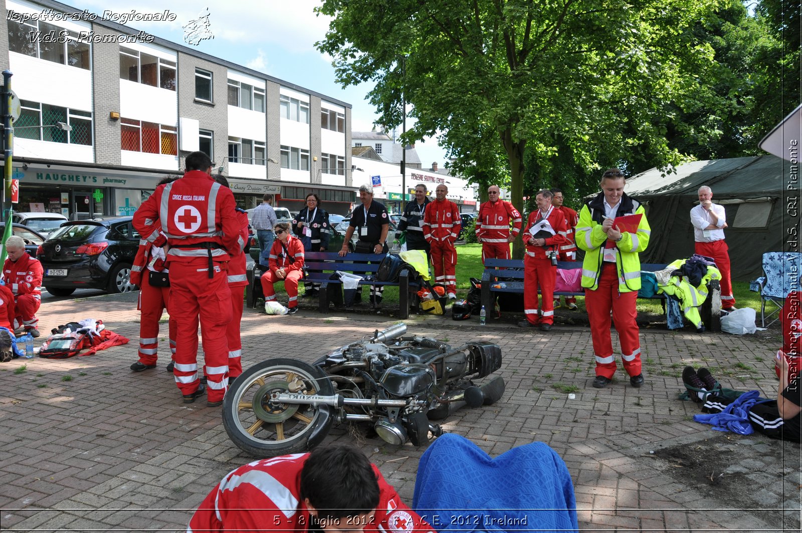 5 - 8 luglio - F.A.C.E. 2012 Ireland - Croce Rossa Italiana - Ispettorato Regionale Volontari del Soccorso del Piemonte