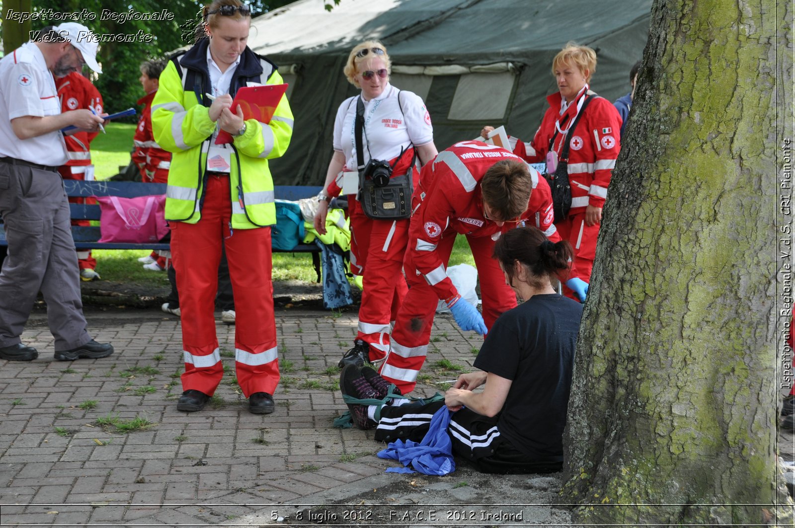 5 - 8 luglio - F.A.C.E. 2012 Ireland - Croce Rossa Italiana - Ispettorato Regionale Volontari del Soccorso del Piemonte