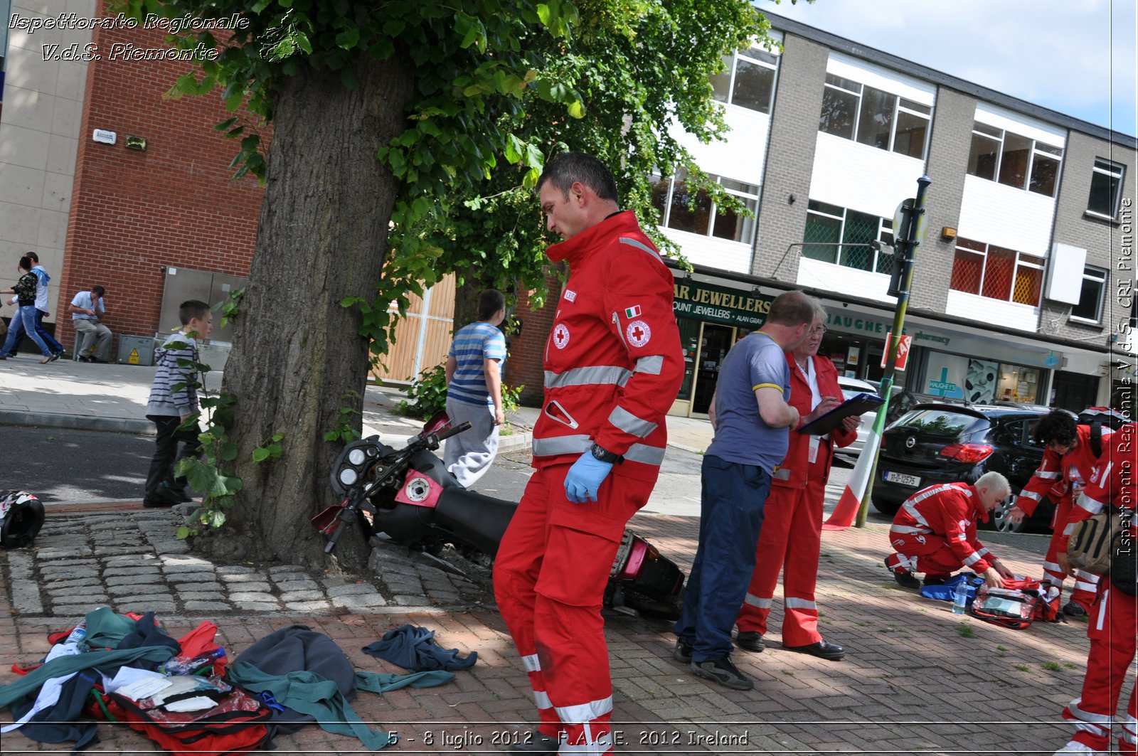 5 - 8 luglio - F.A.C.E. 2012 Ireland - Croce Rossa Italiana - Ispettorato Regionale Volontari del Soccorso del Piemonte