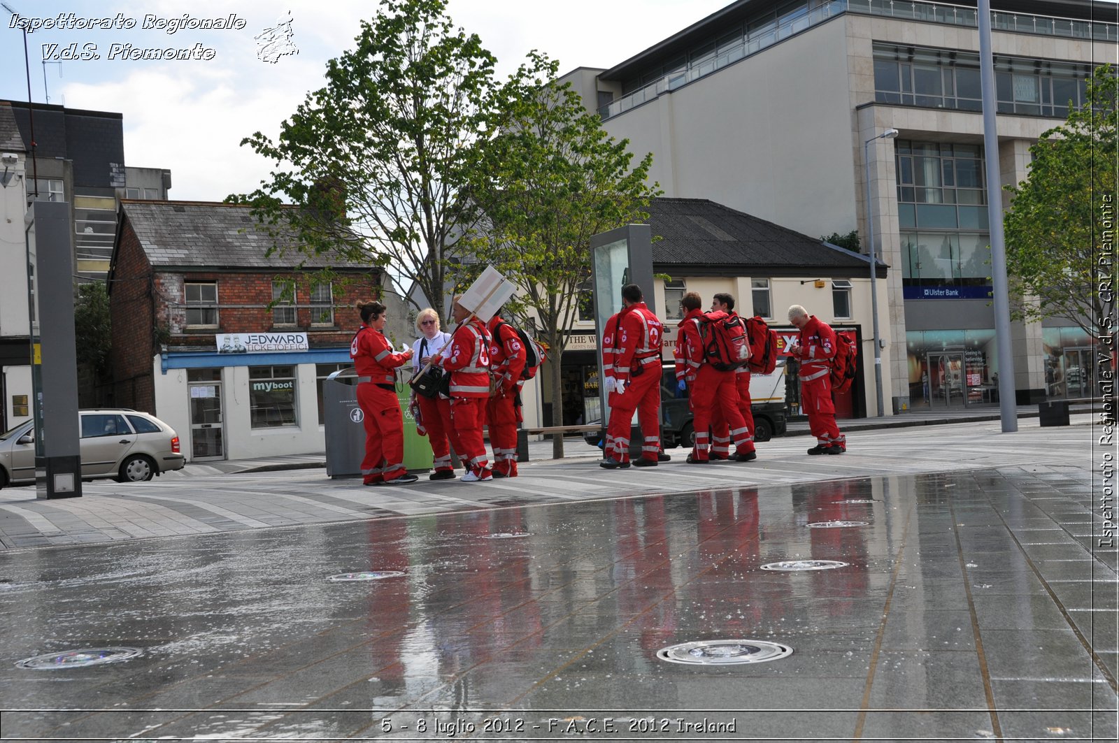 5 - 8 luglio - F.A.C.E. 2012 Ireland - Croce Rossa Italiana - Ispettorato Regionale Volontari del Soccorso del Piemonte