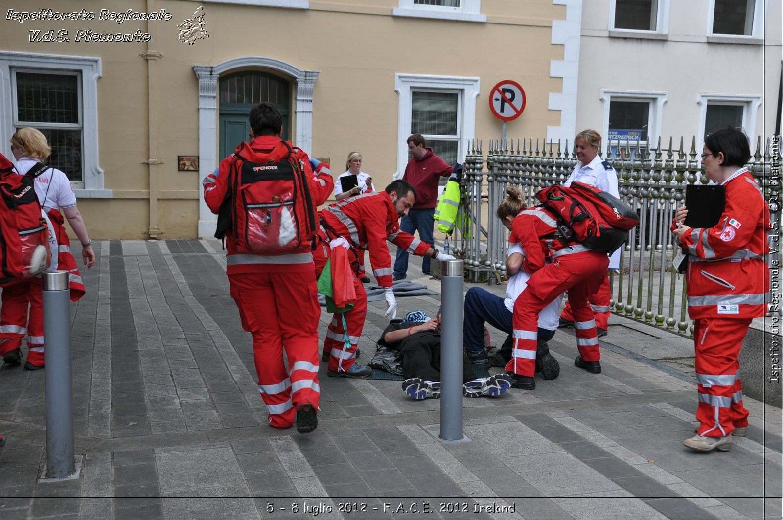 5 - 8 luglio - F.A.C.E. 2012 Ireland - Croce Rossa Italiana - Ispettorato Regionale Volontari del Soccorso del Piemonte