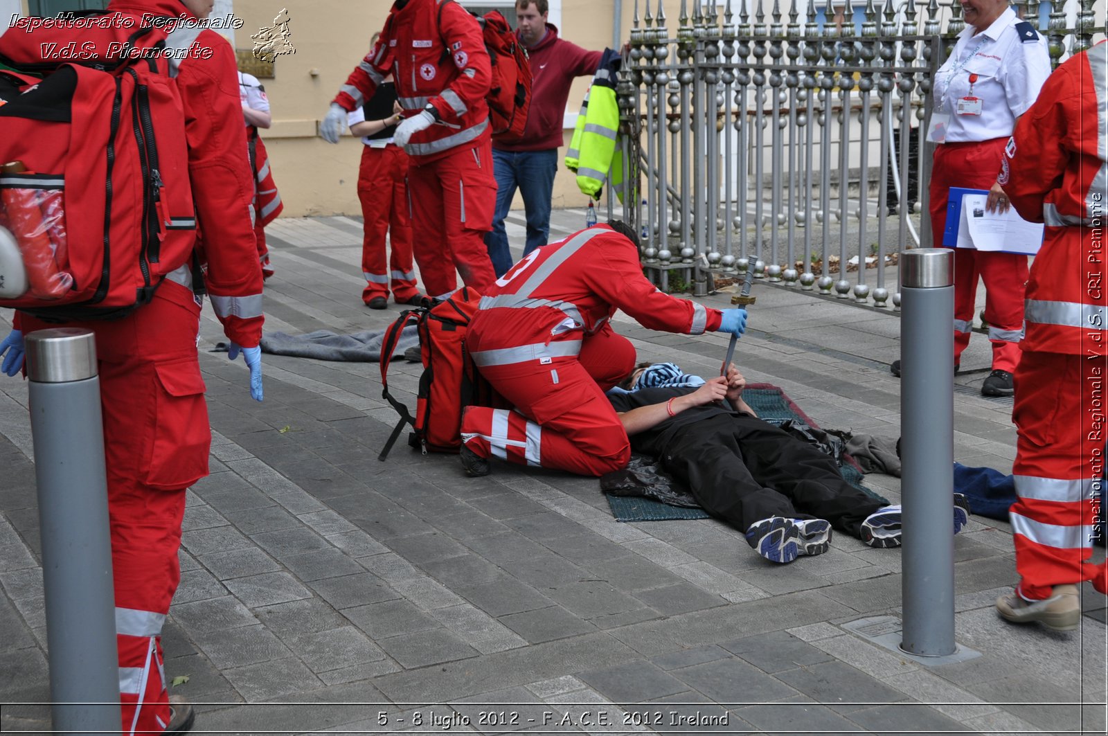 5 - 8 luglio - F.A.C.E. 2012 Ireland - Croce Rossa Italiana - Ispettorato Regionale Volontari del Soccorso del Piemonte