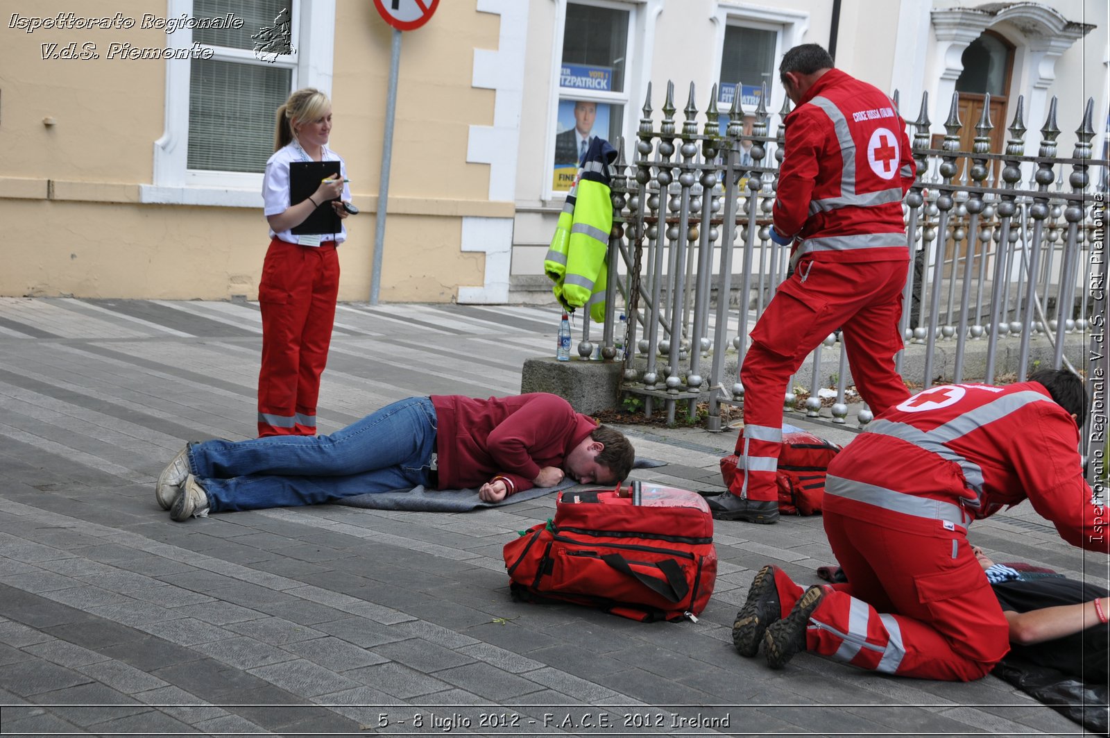 5 - 8 luglio - F.A.C.E. 2012 Ireland - Croce Rossa Italiana - Ispettorato Regionale Volontari del Soccorso del Piemonte