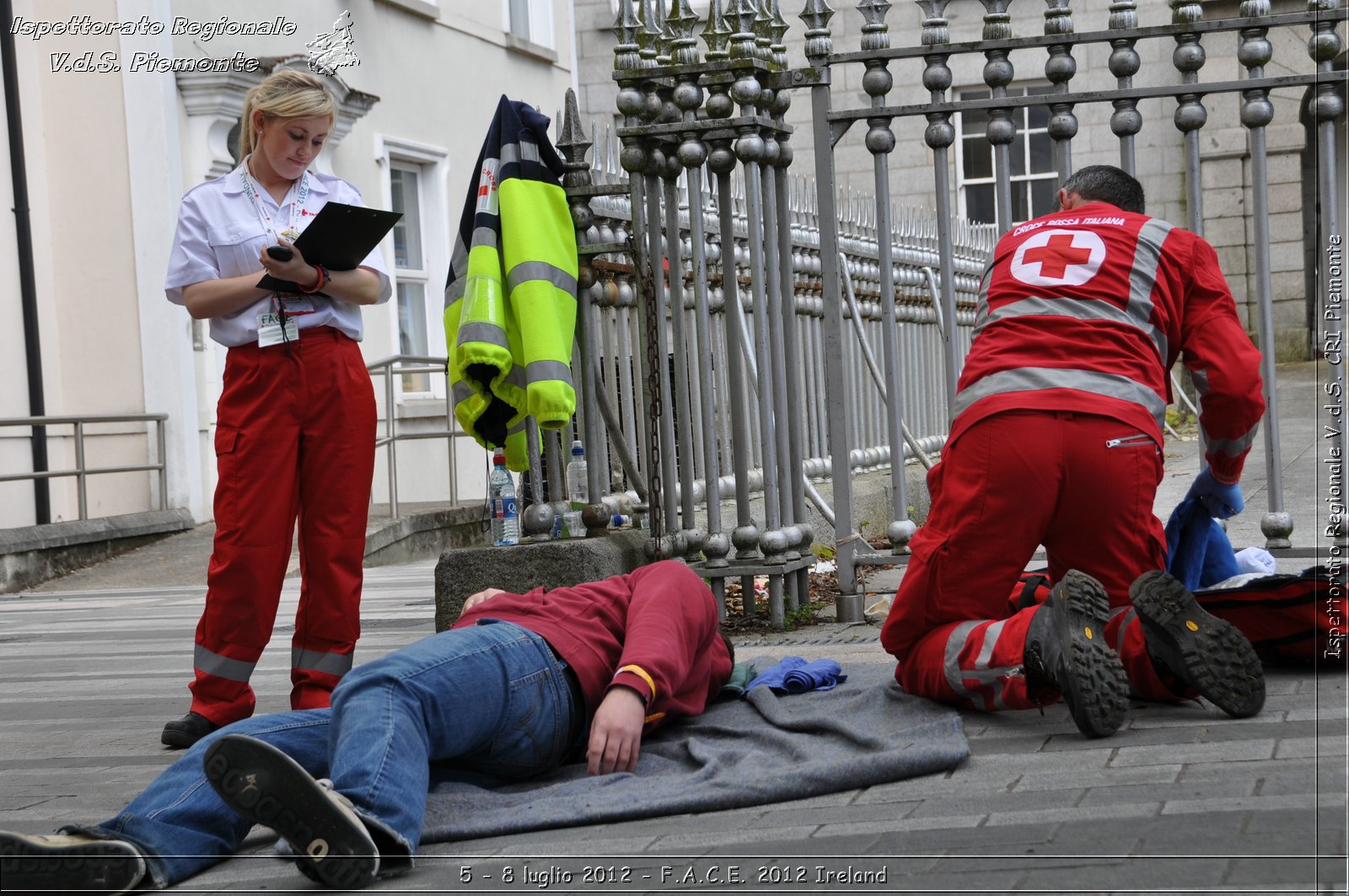 5 - 8 luglio - F.A.C.E. 2012 Ireland - Croce Rossa Italiana - Ispettorato Regionale Volontari del Soccorso del Piemonte