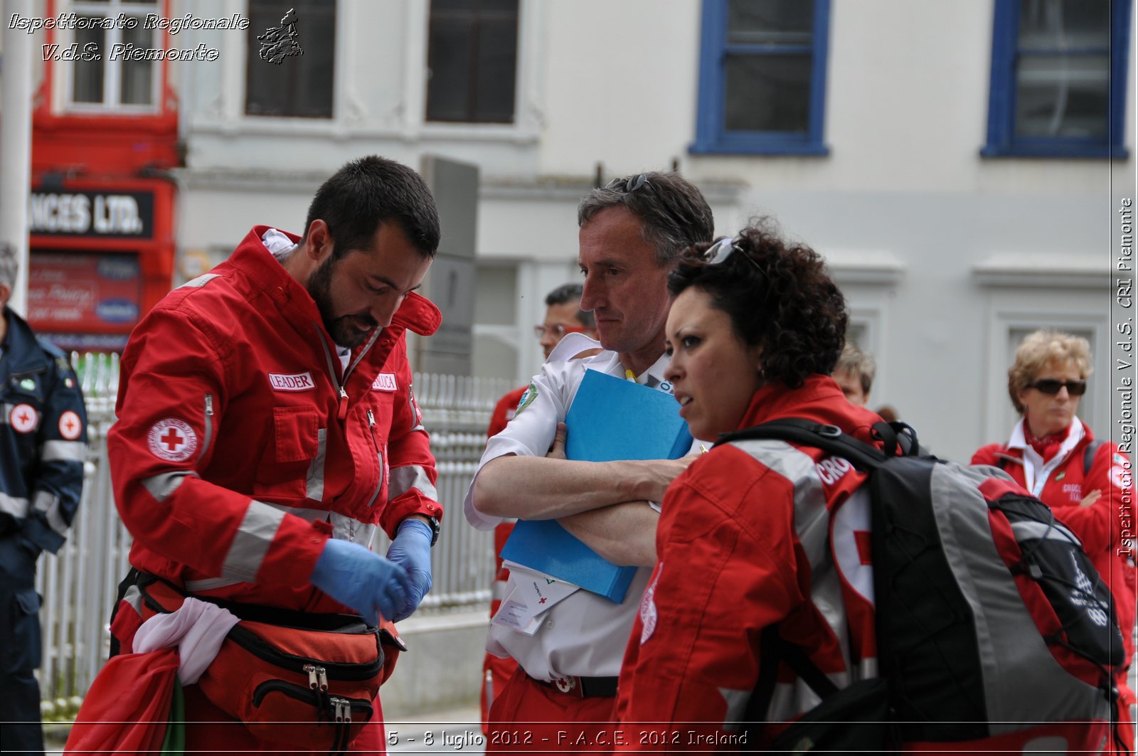 5 - 8 luglio - F.A.C.E. 2012 Ireland - Croce Rossa Italiana - Ispettorato Regionale Volontari del Soccorso del Piemonte