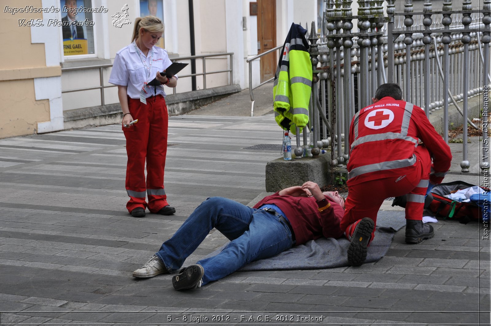 5 - 8 luglio - F.A.C.E. 2012 Ireland - Croce Rossa Italiana - Ispettorato Regionale Volontari del Soccorso del Piemonte