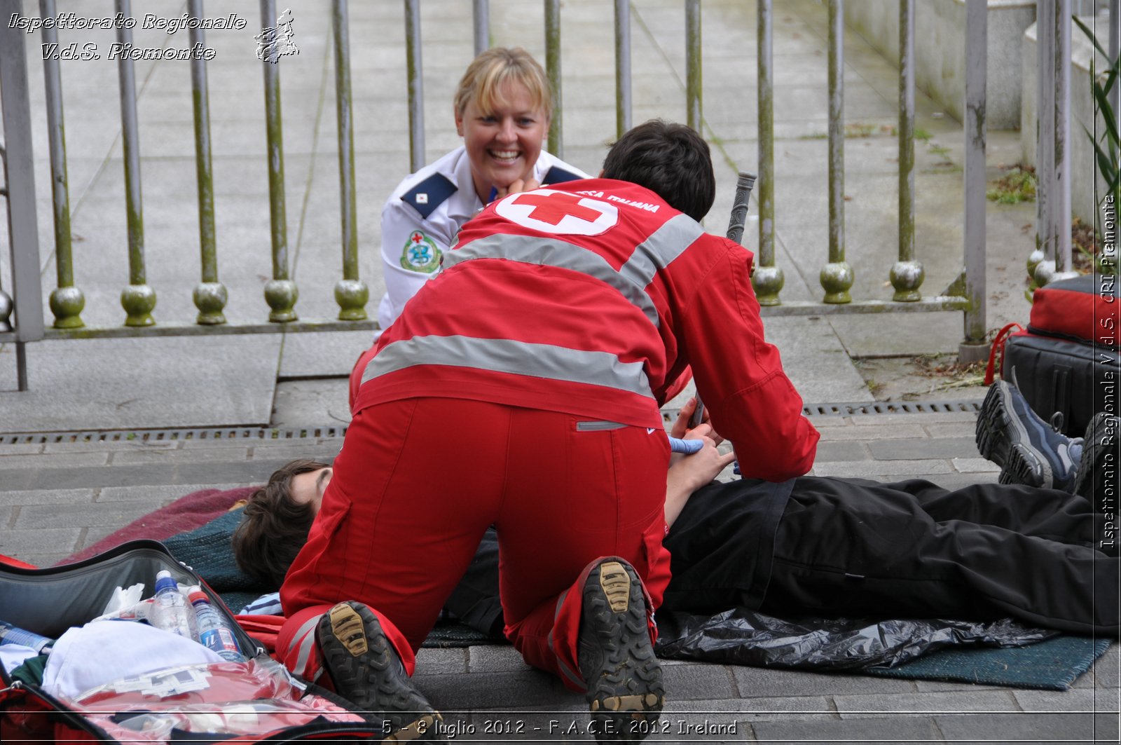 5 - 8 luglio - F.A.C.E. 2012 Ireland - Croce Rossa Italiana - Ispettorato Regionale Volontari del Soccorso del Piemonte