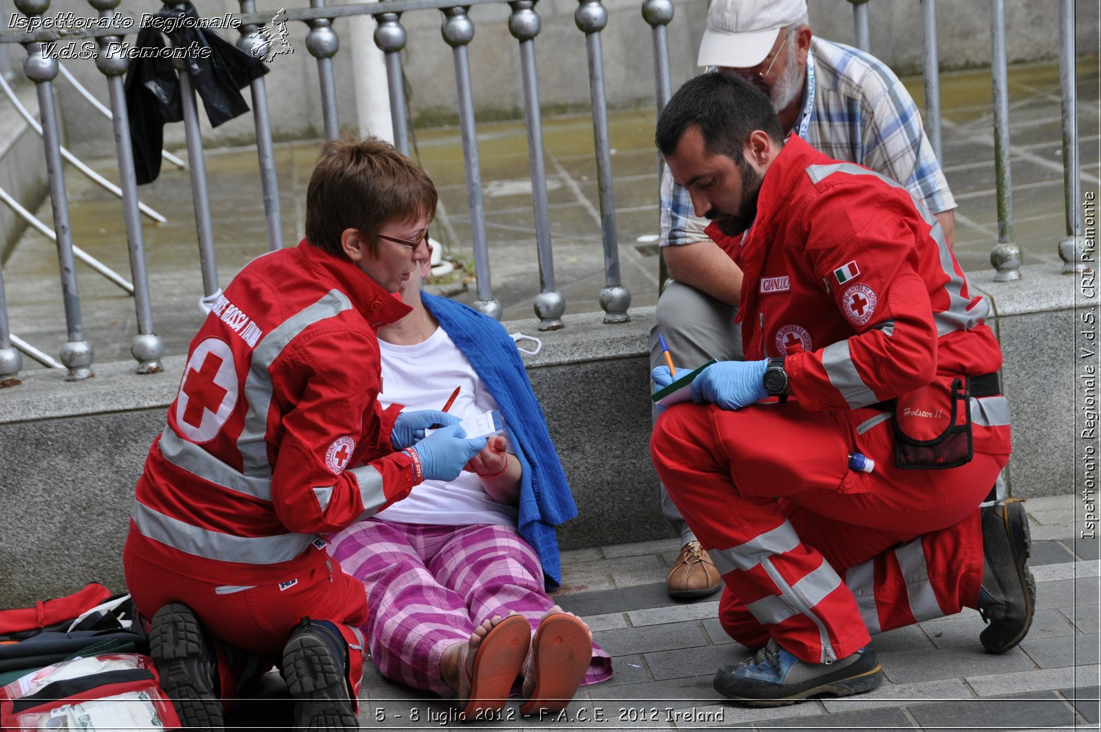 5 - 8 luglio - F.A.C.E. 2012 Ireland - Croce Rossa Italiana - Ispettorato Regionale Volontari del Soccorso del Piemonte